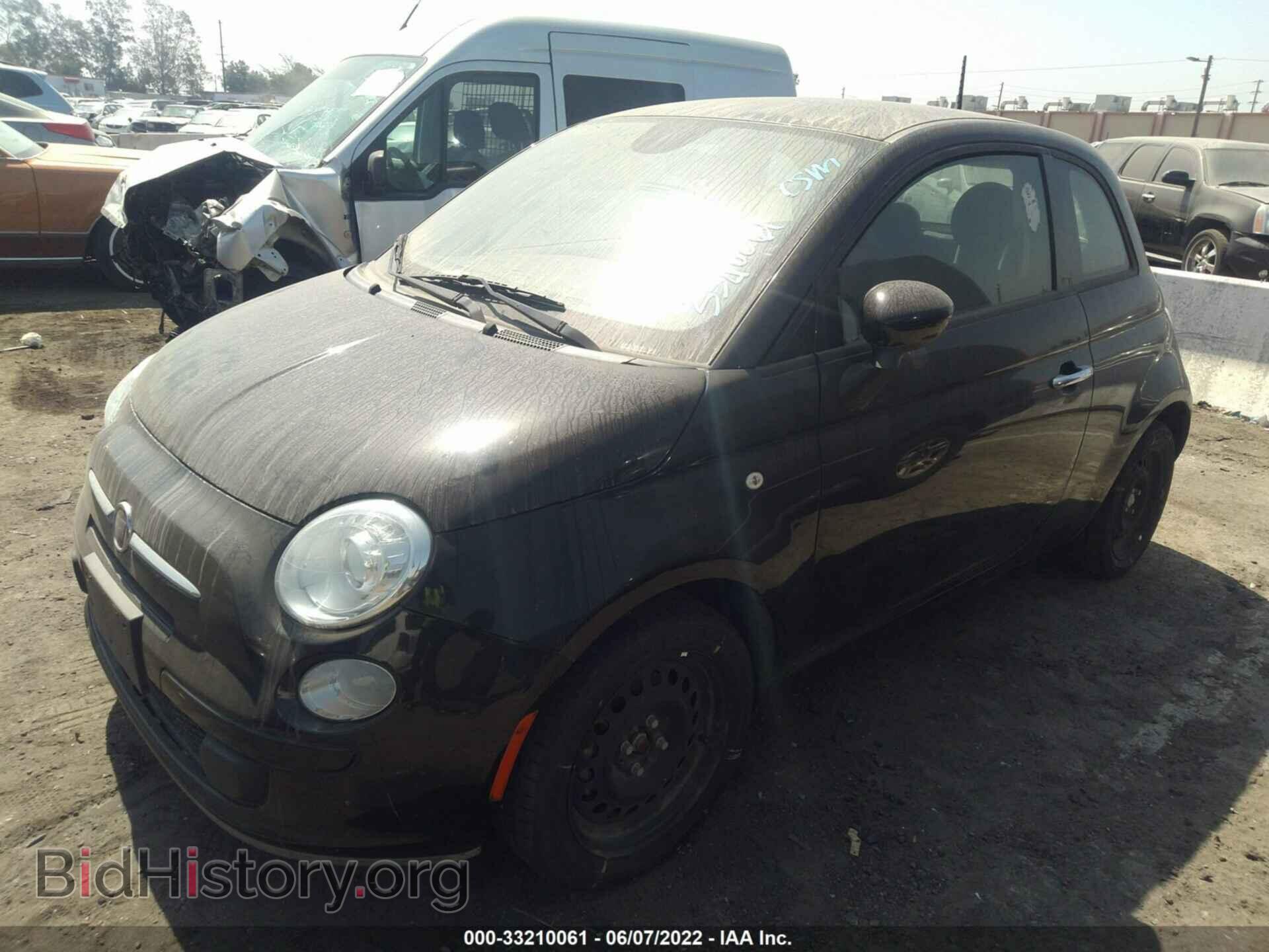 2015 FIAT 500 - VIN: 3C3CFFAR5FT750263 - Photo 2