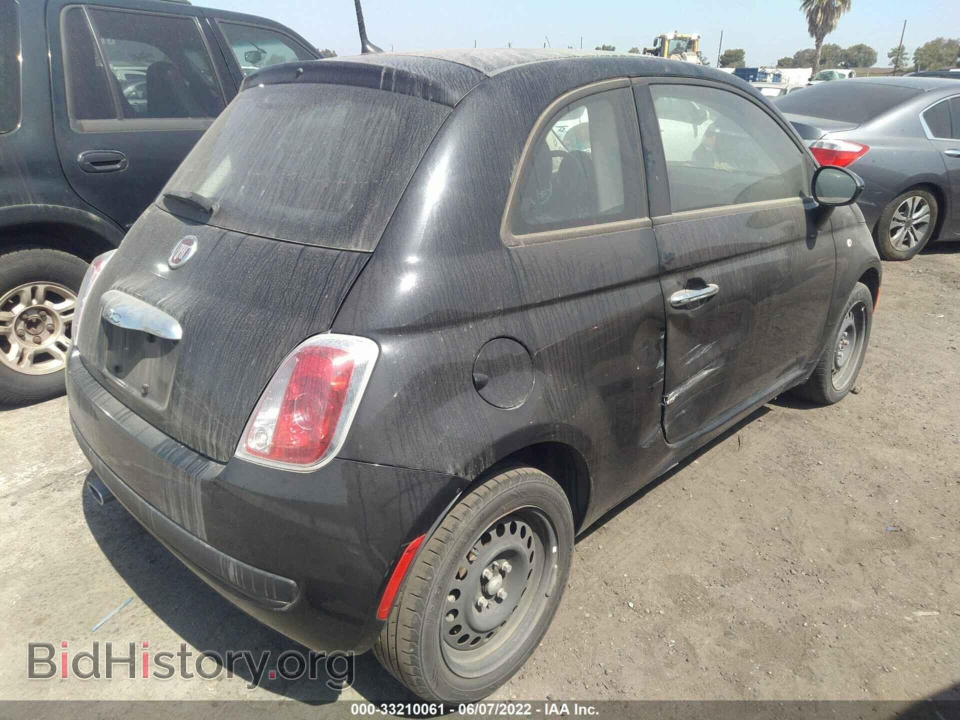 2015 FIAT 500 - VIN: 3C3CFFAR5FT750263 - Photo 4