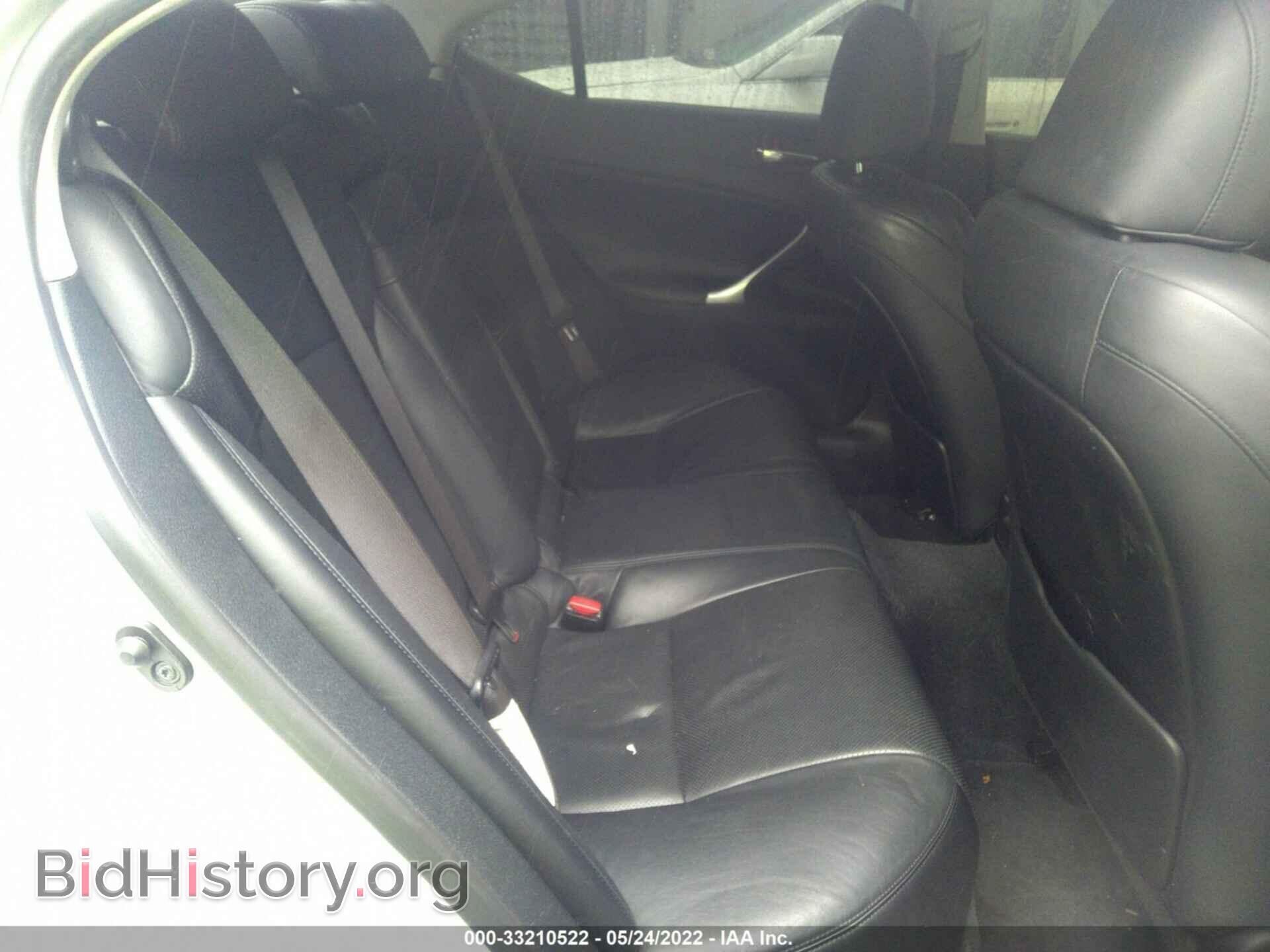 2007 LEXUS IS 350 - VIN: JTHBE262472008047 - Фото 8