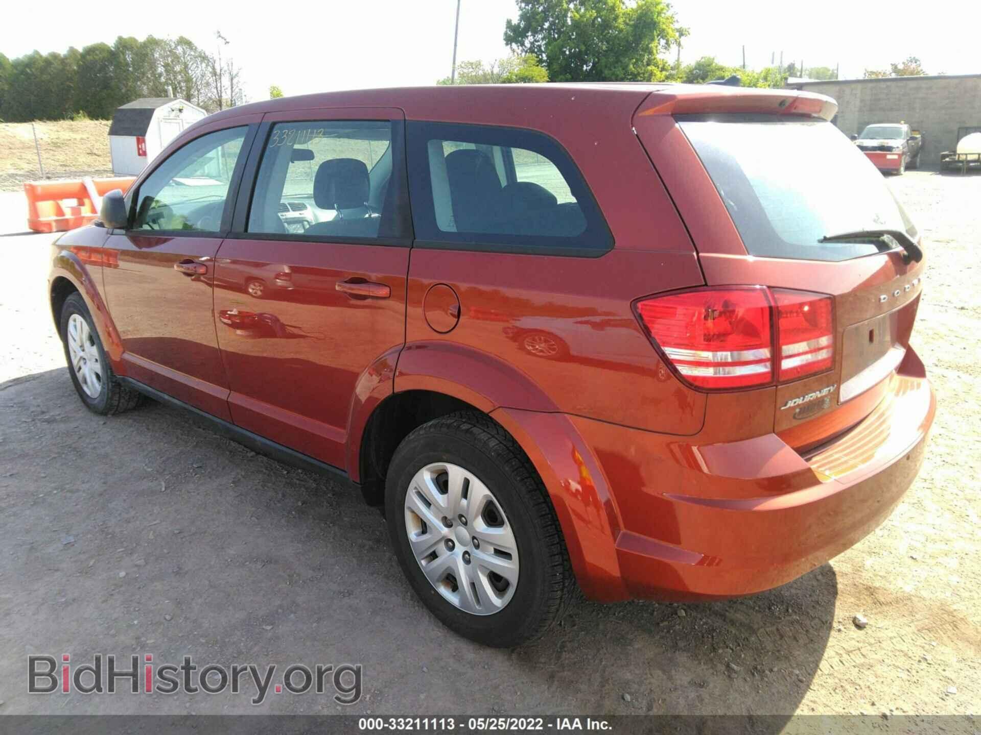 2014 DODGE JOURNEY - VIN: 3C4PDCAB8ET227483 - Фото 3