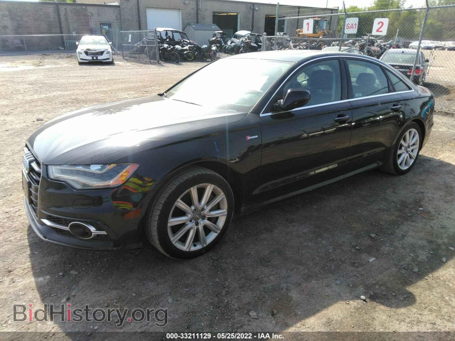 2012 AUDI A6 - VIN: WAUJGAFC6CN158144 - Фото 2