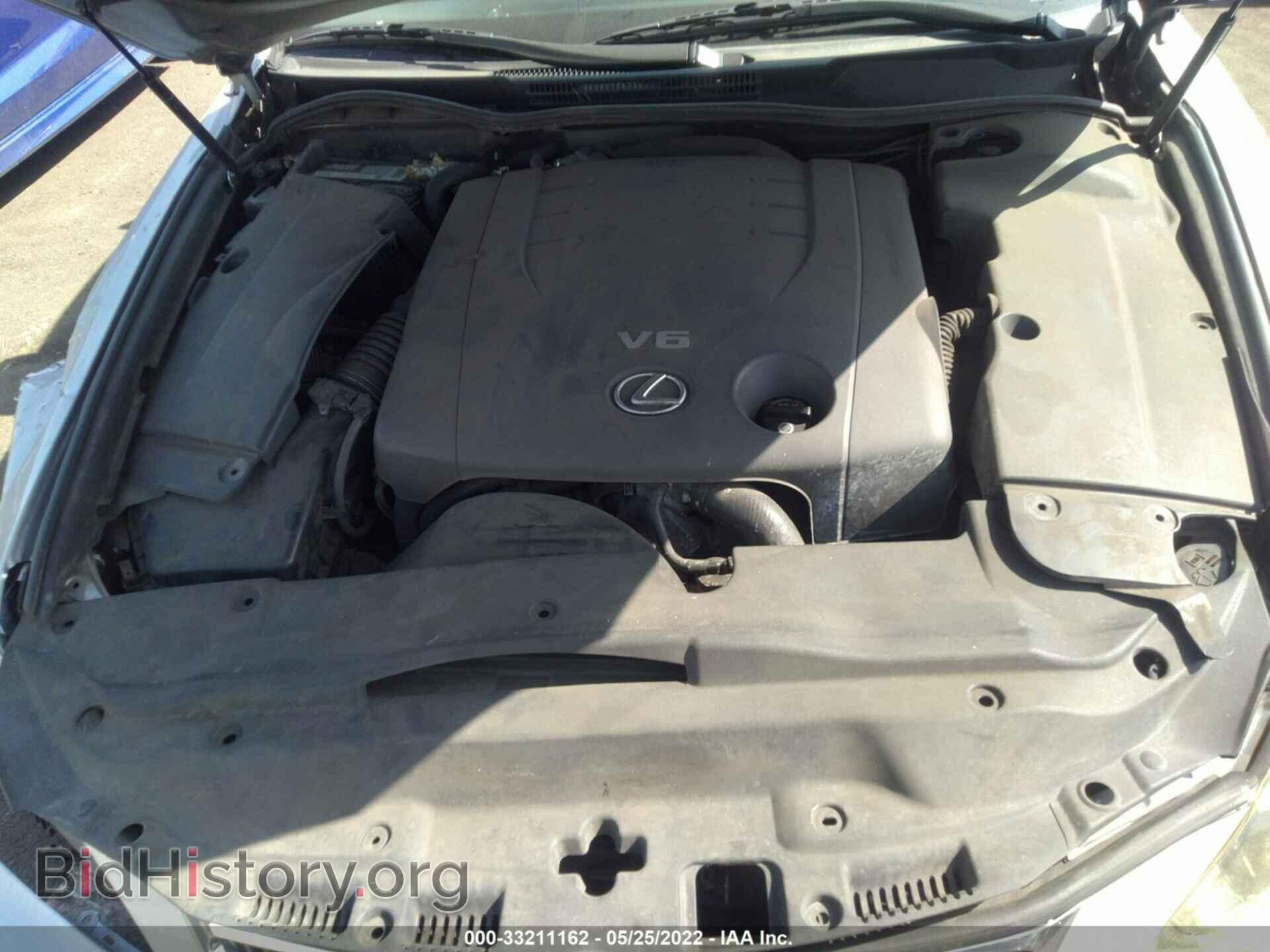 2006 LEXUS IS 250 - VIN: JTHBK262462005821 - Фото 10