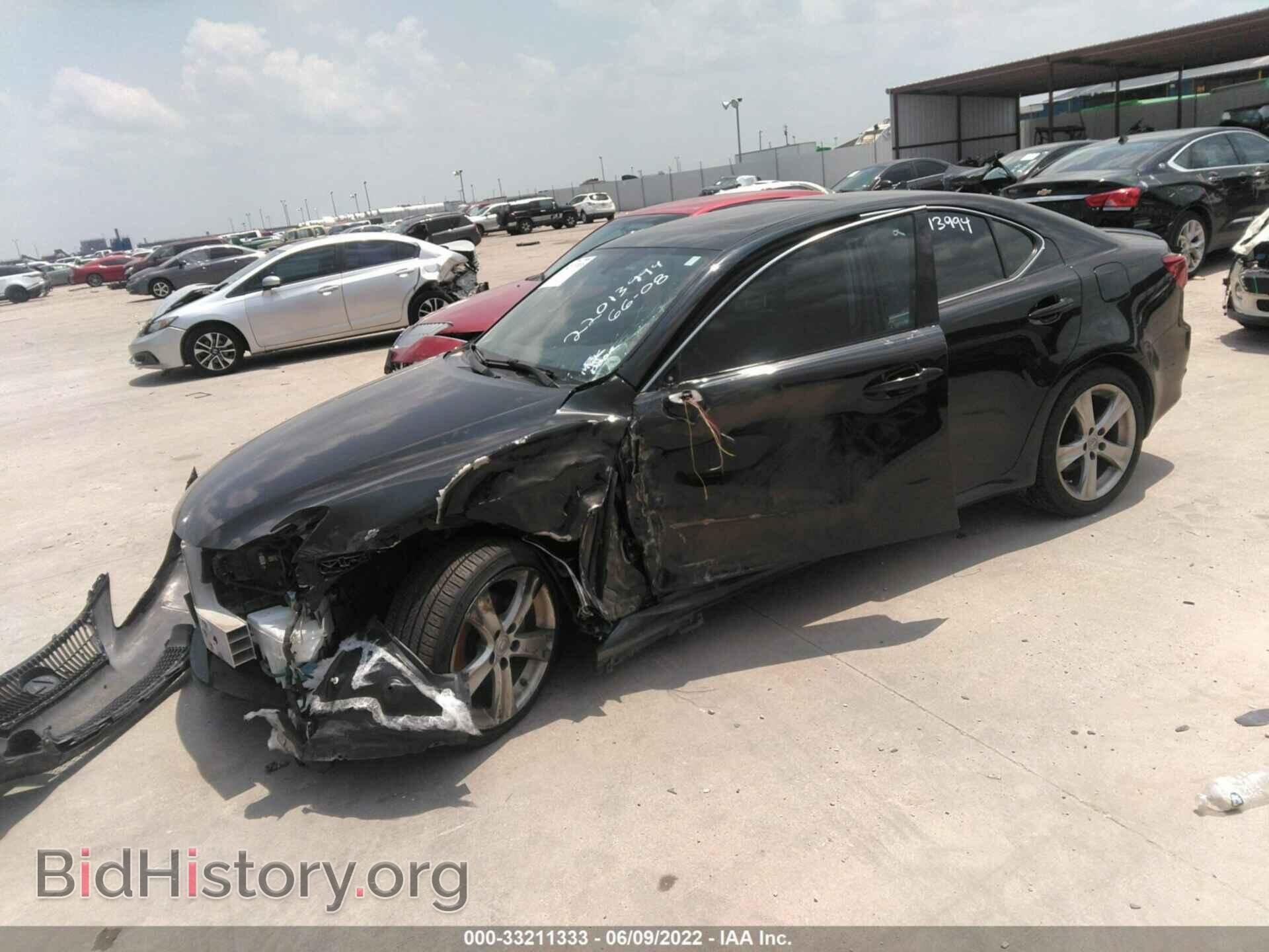 2011 LEXUS IS 250 - VIN: JTHBF5C28B5139105 - Фото 2
