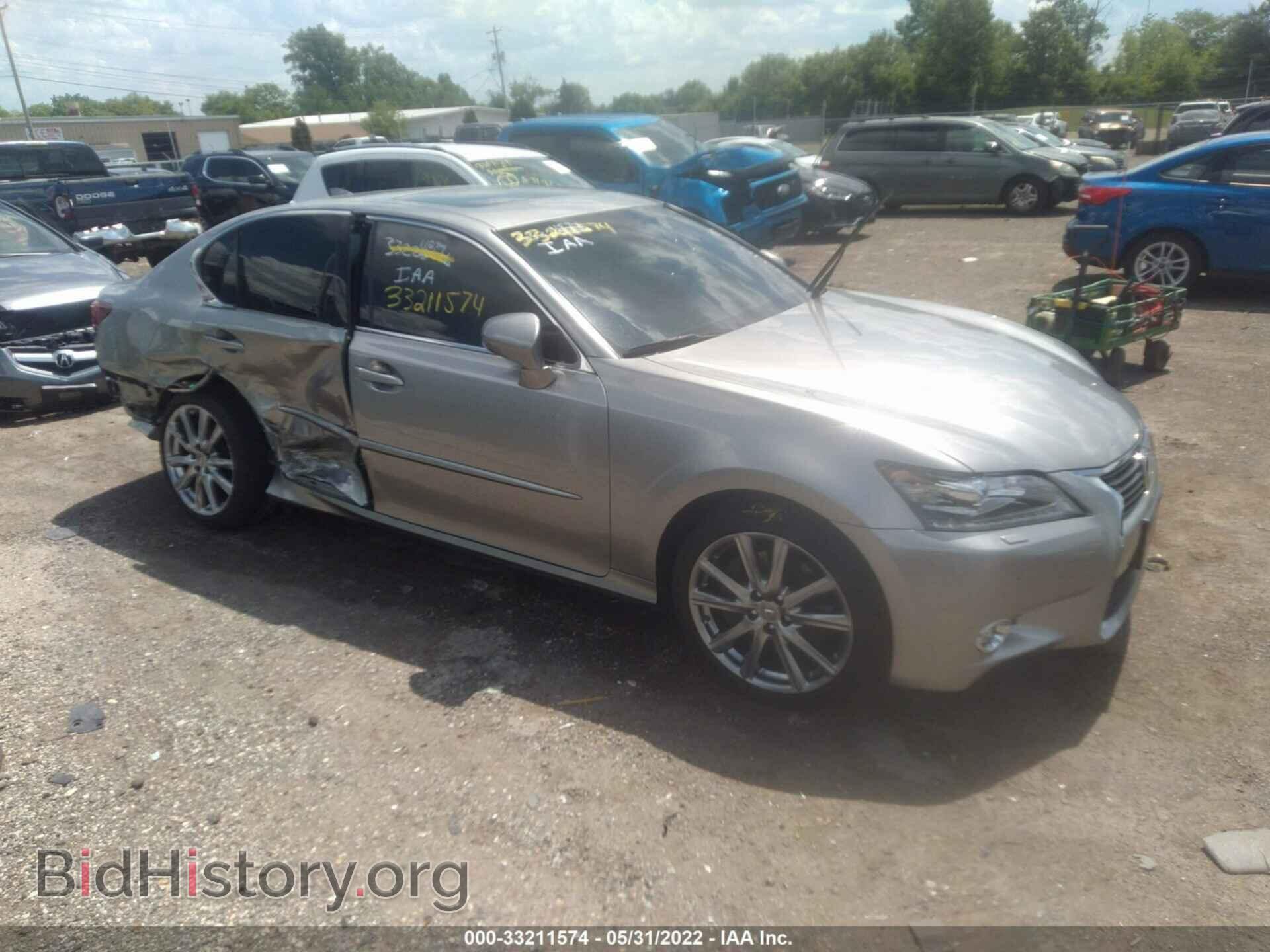 Фотография JTHCE1BL9FA001838 - LEXUS GS 350 2015