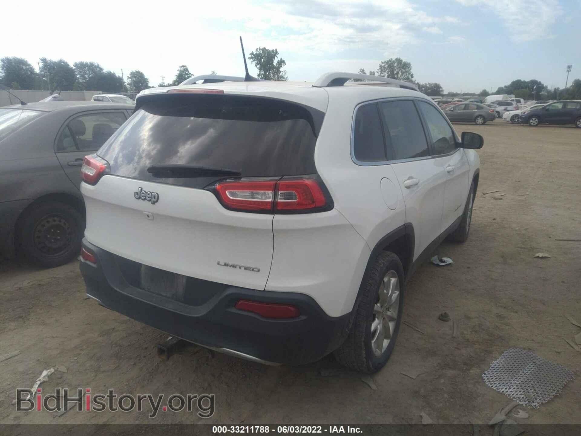 2016 JEEP CHEROKEE - VIN: 1C4PJLDB3GW247660 - Фото 4