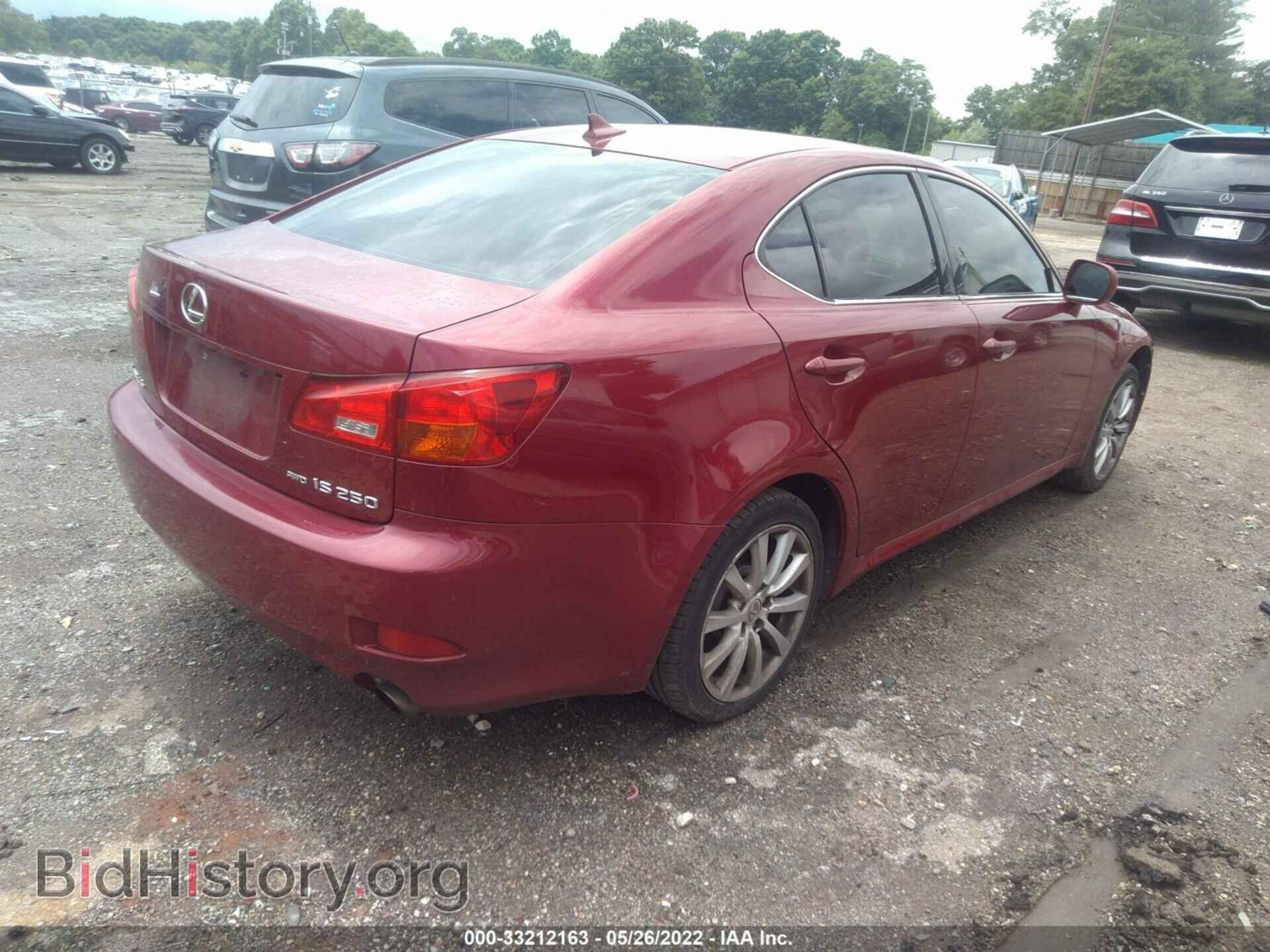2007 LEXUS IS 250 - VIN: JTHCK262072009578 - Фото 4