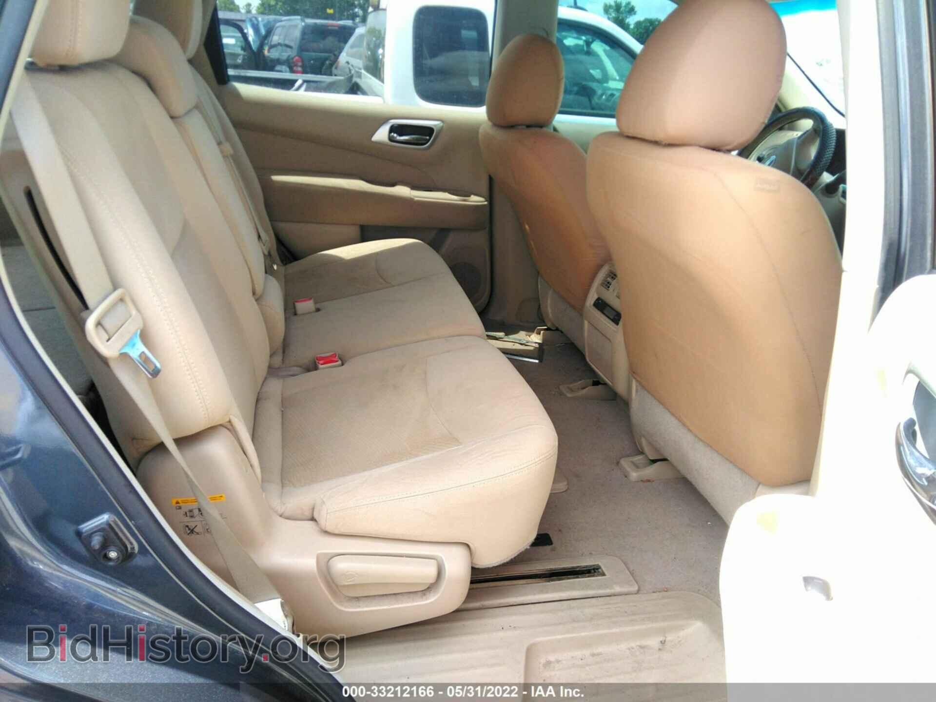 2013 NISSAN PATHFINDER - VIN: 5N1AR2MN2DC609702 - Фото 8