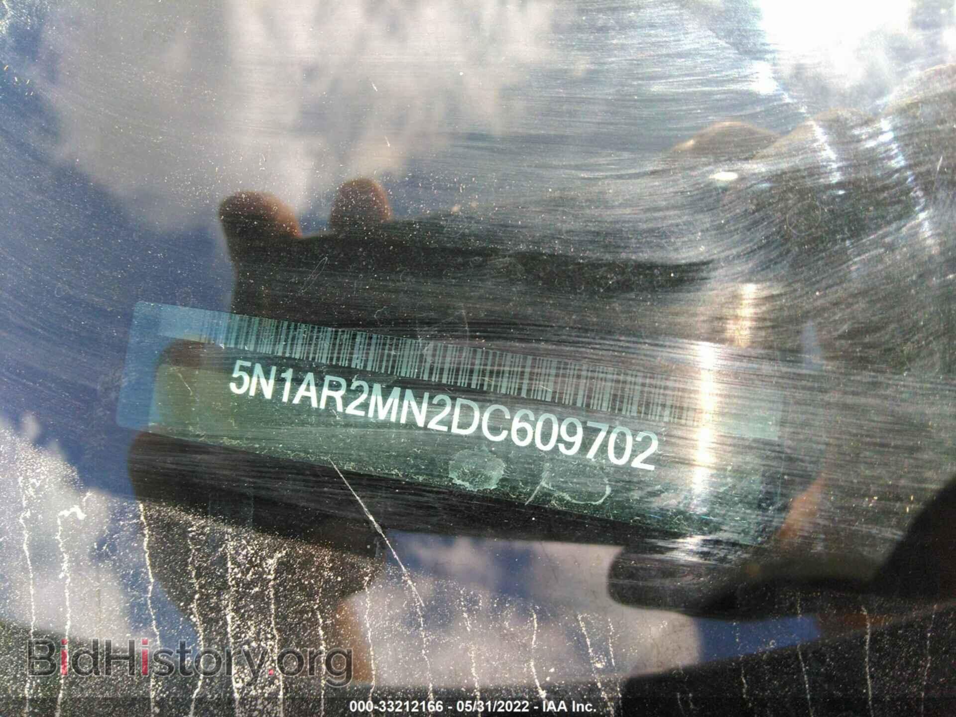 2013 NISSAN PATHFINDER - VIN: 5N1AR2MN2DC609702 - Фото 9