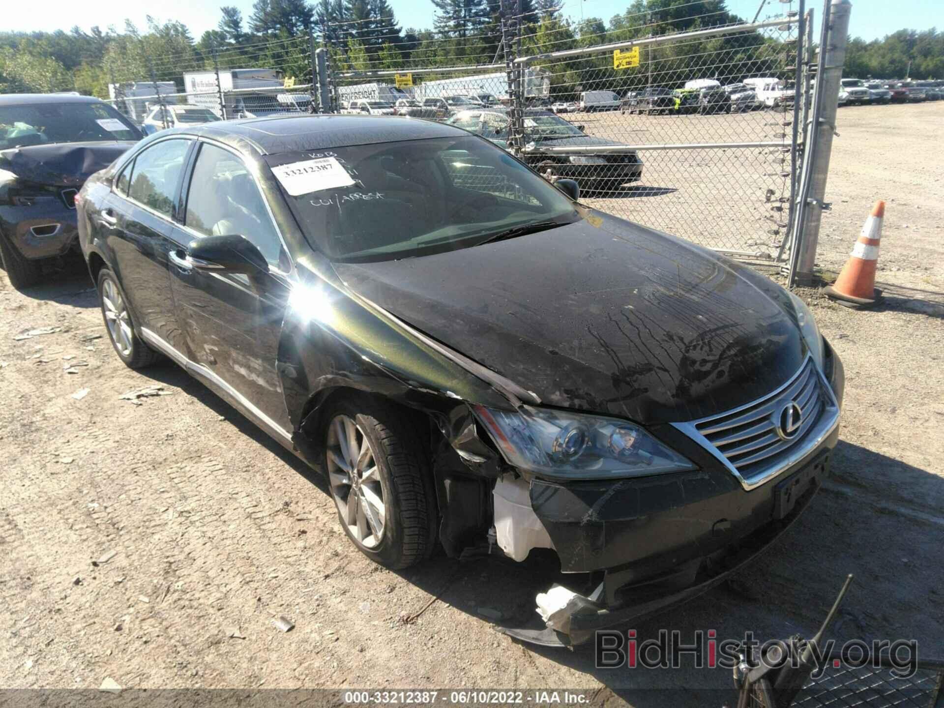 Photo JTHBK1EG6A2346301 - LEXUS ES 350 2010