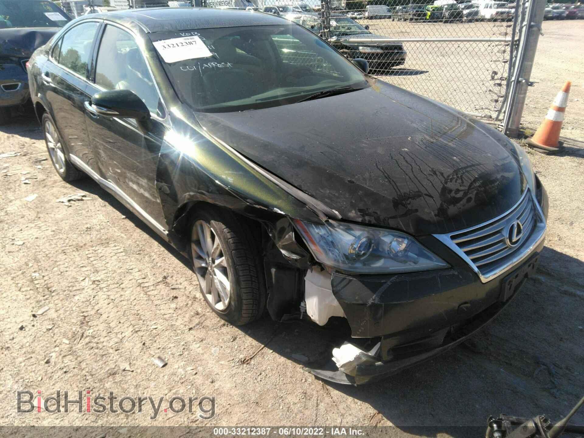 2010 LEXUS ES 350 - VIN: JTHBK1EG6A2346301 - Фото 6