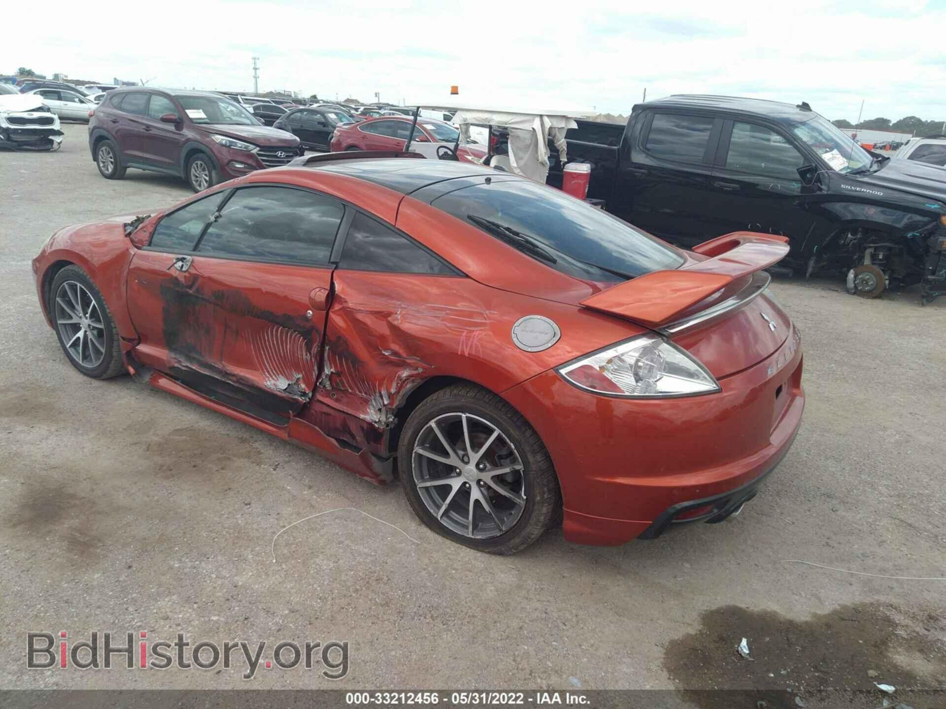 2011 MITSUBISHI ECLIPSE - VIN: 4A31K5DF8BE004357 - Фото 3