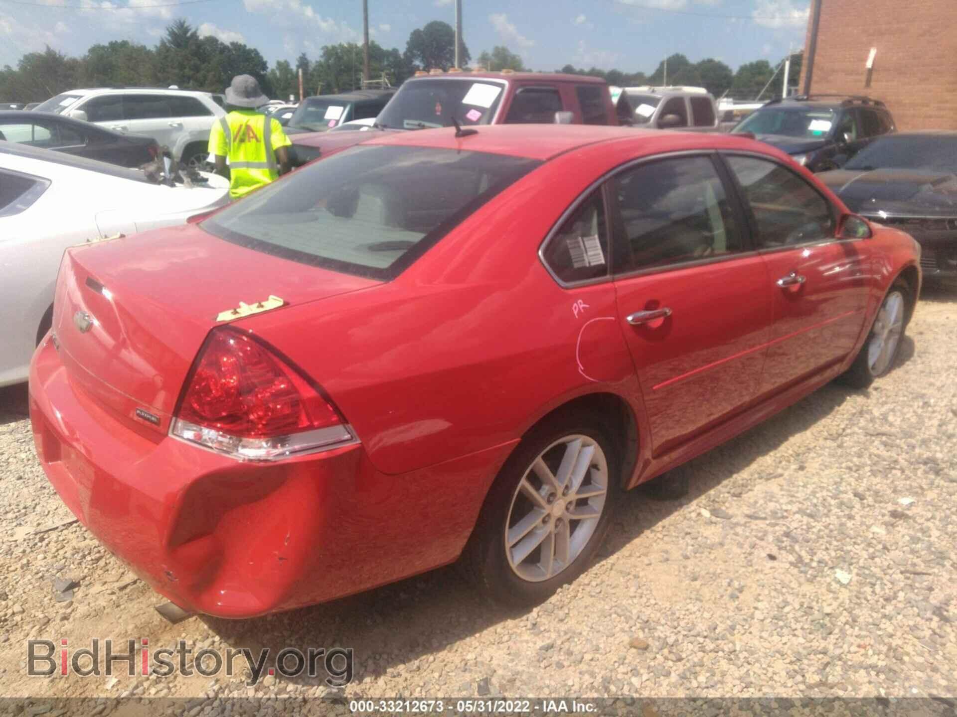 2012 CHEVROLET IMPALA - VIN: 2G1WC5E35C1324385 - Фото 4