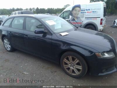2011 Audi A4 2.0T Premium, blue — VIN WAUSFAFL4BA045659, IAAI