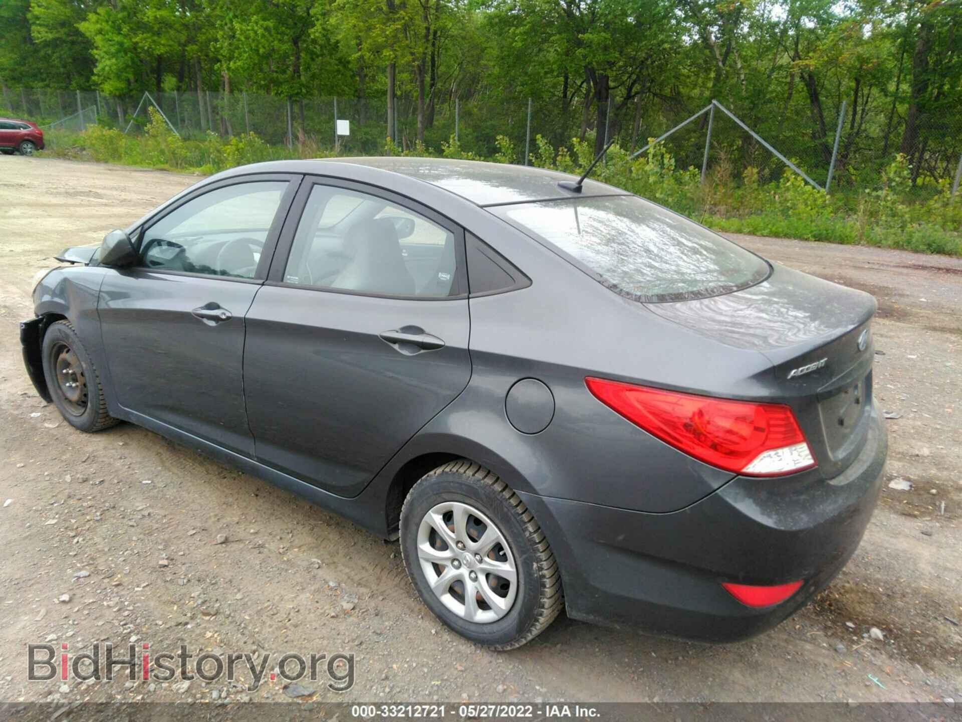 2013 HYUNDAI ACCENT - VIN: KMHCT4AE9DU311314 - Фото 3