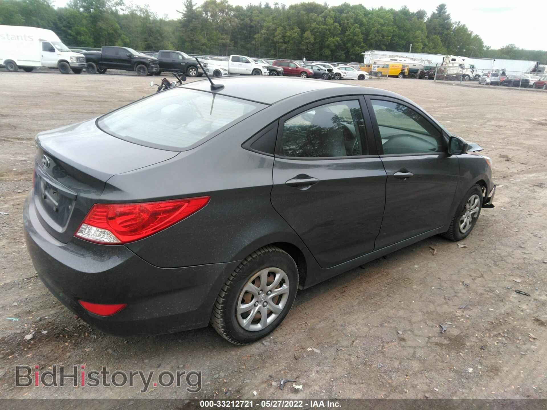 2013 HYUNDAI ACCENT - VIN: KMHCT4AE9DU311314 - Фото 4