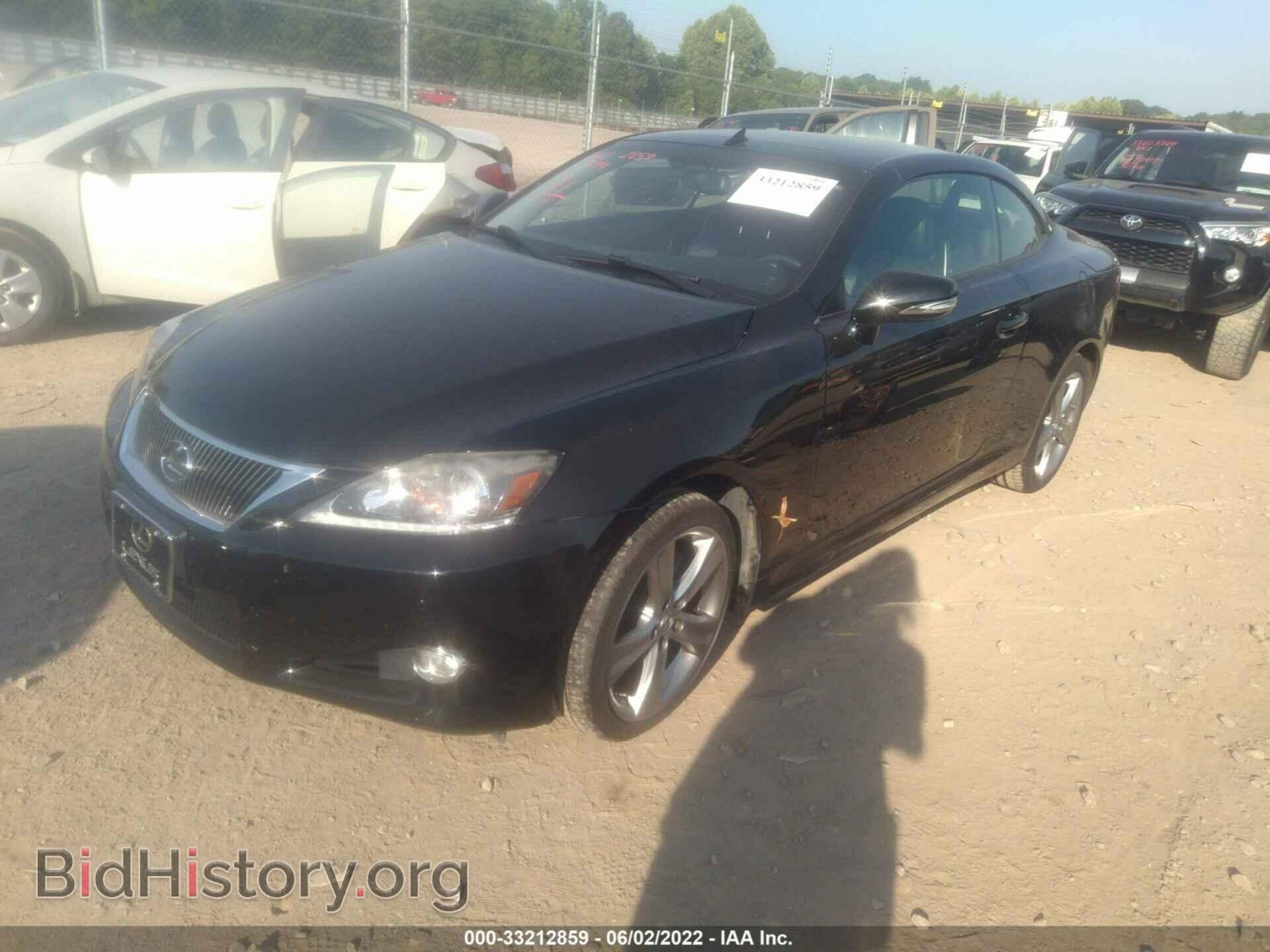 2012 LEXUS IS 250C - VIN: JTHFF2C21C2525187 - Photo 2