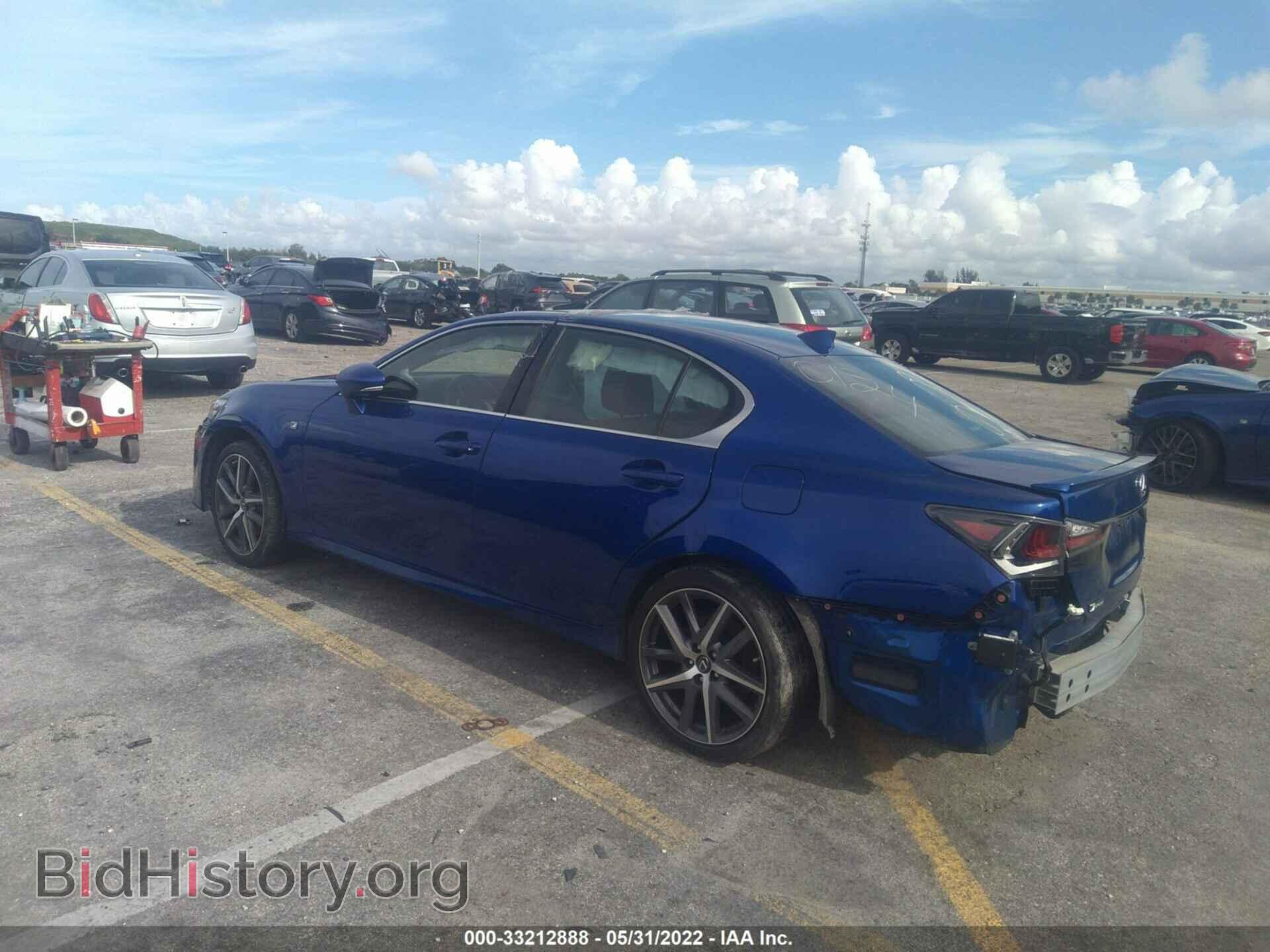 2018 LEXUS GS - VIN: JTHCZ1BL8JA010124 - Фото 3