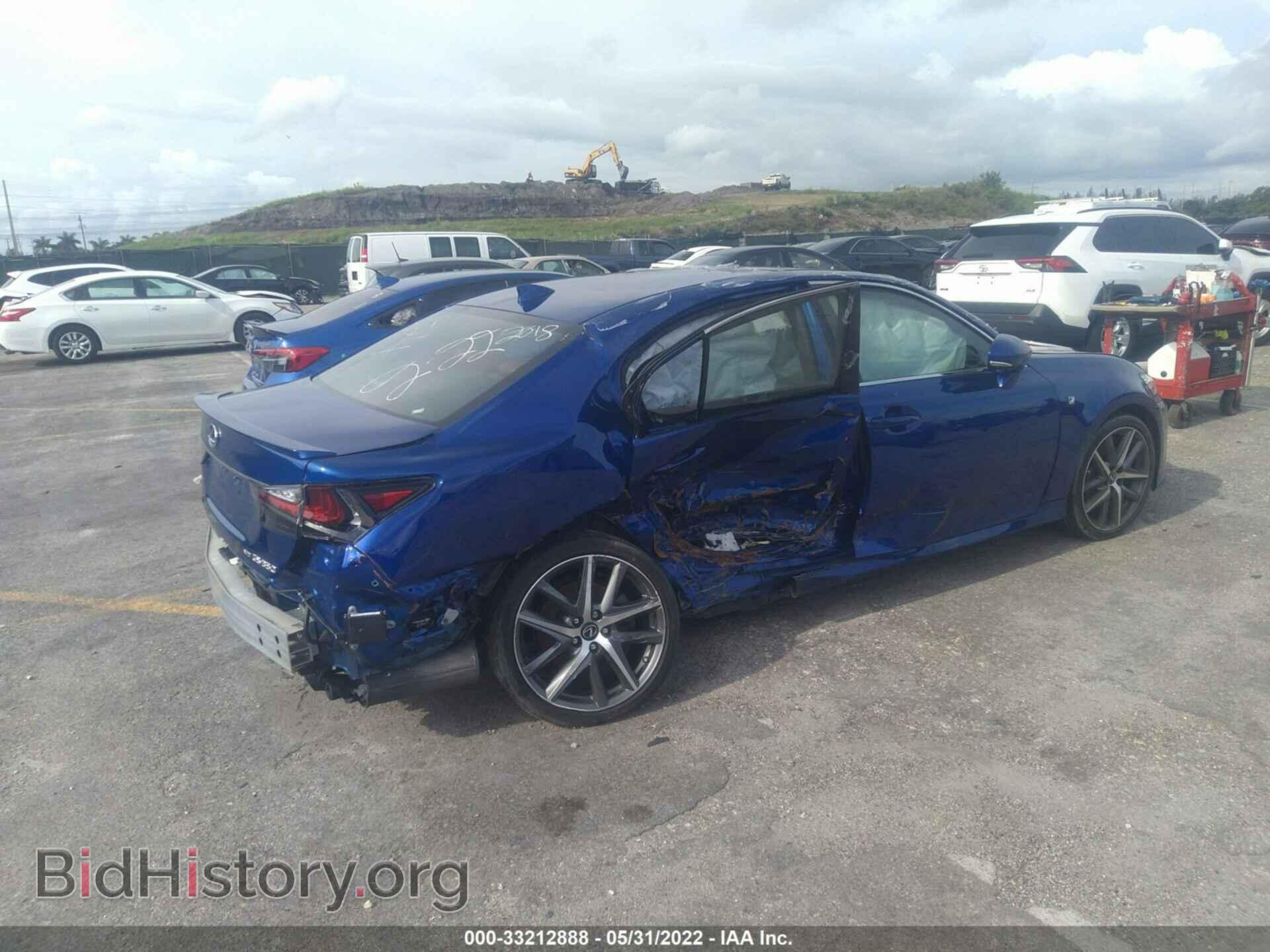 2018 LEXUS GS - VIN: JTHCZ1BL8JA010124 - Фото 4