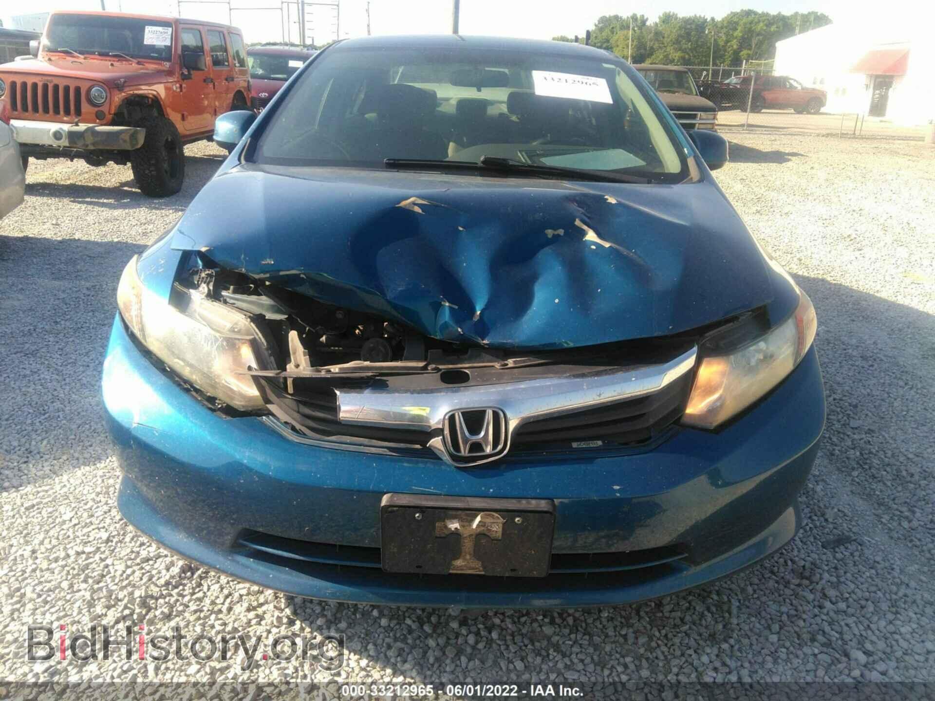 2012 HONDA CIVIC SDN - VIN: 19XFB2F55CE034403 - Фото 6