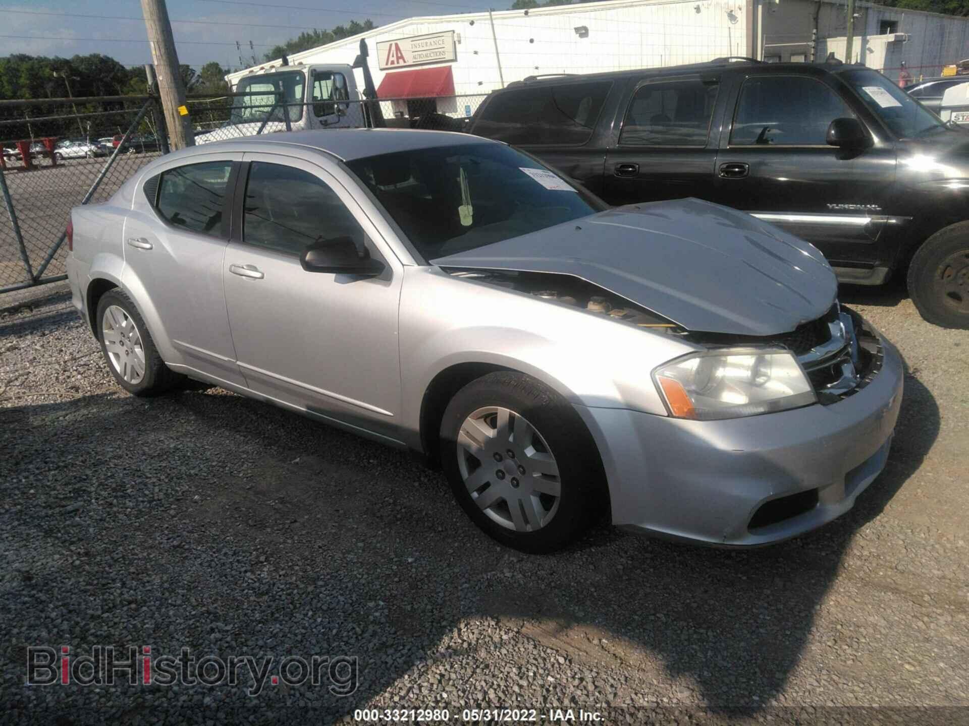 Photo 1C3CDZAB4CN194081 - DODGE AVENGER 2012