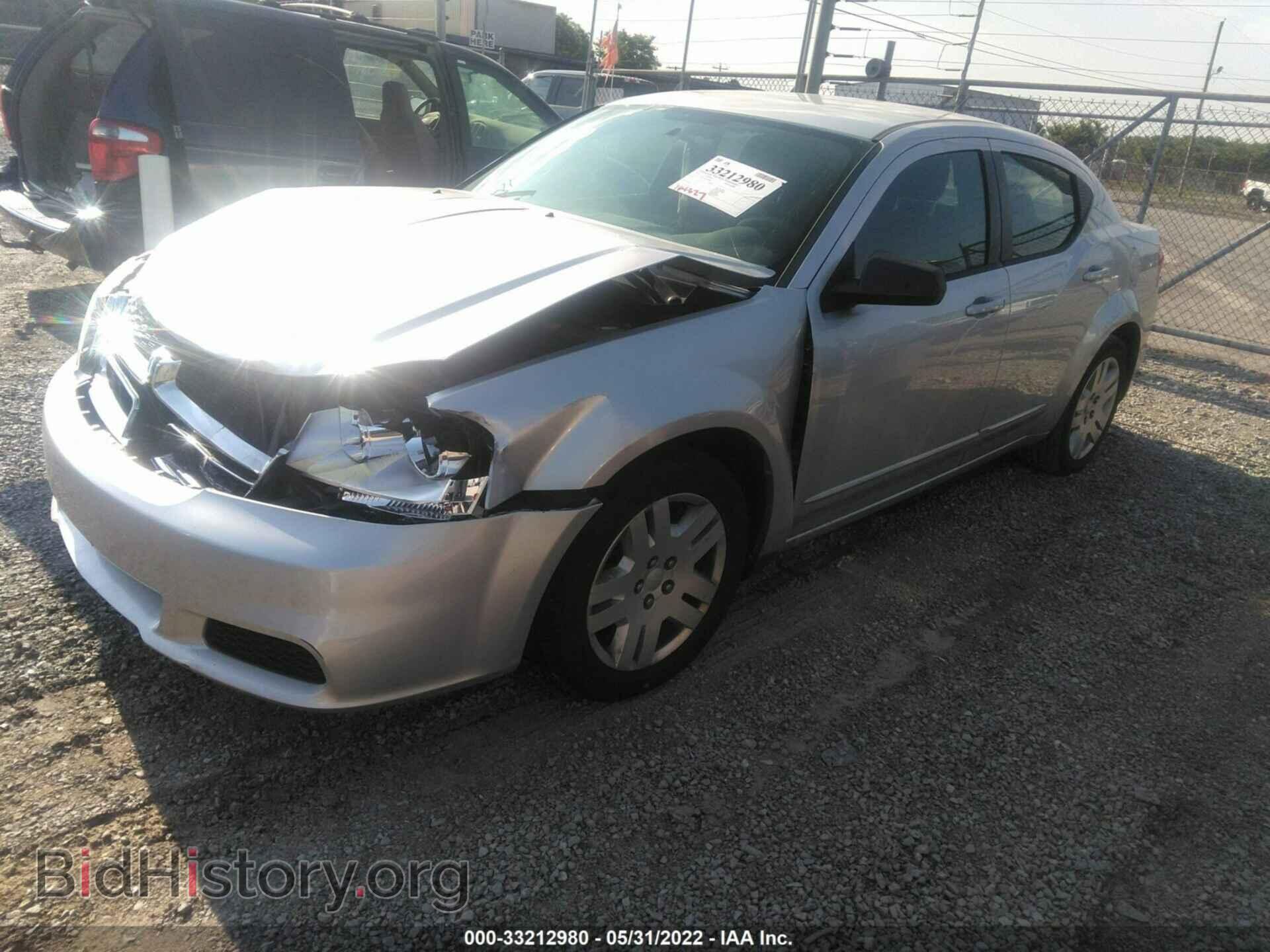 2012 DODGE AVENGER - VIN: 1C3CDZAB4CN194081 - Фото 2