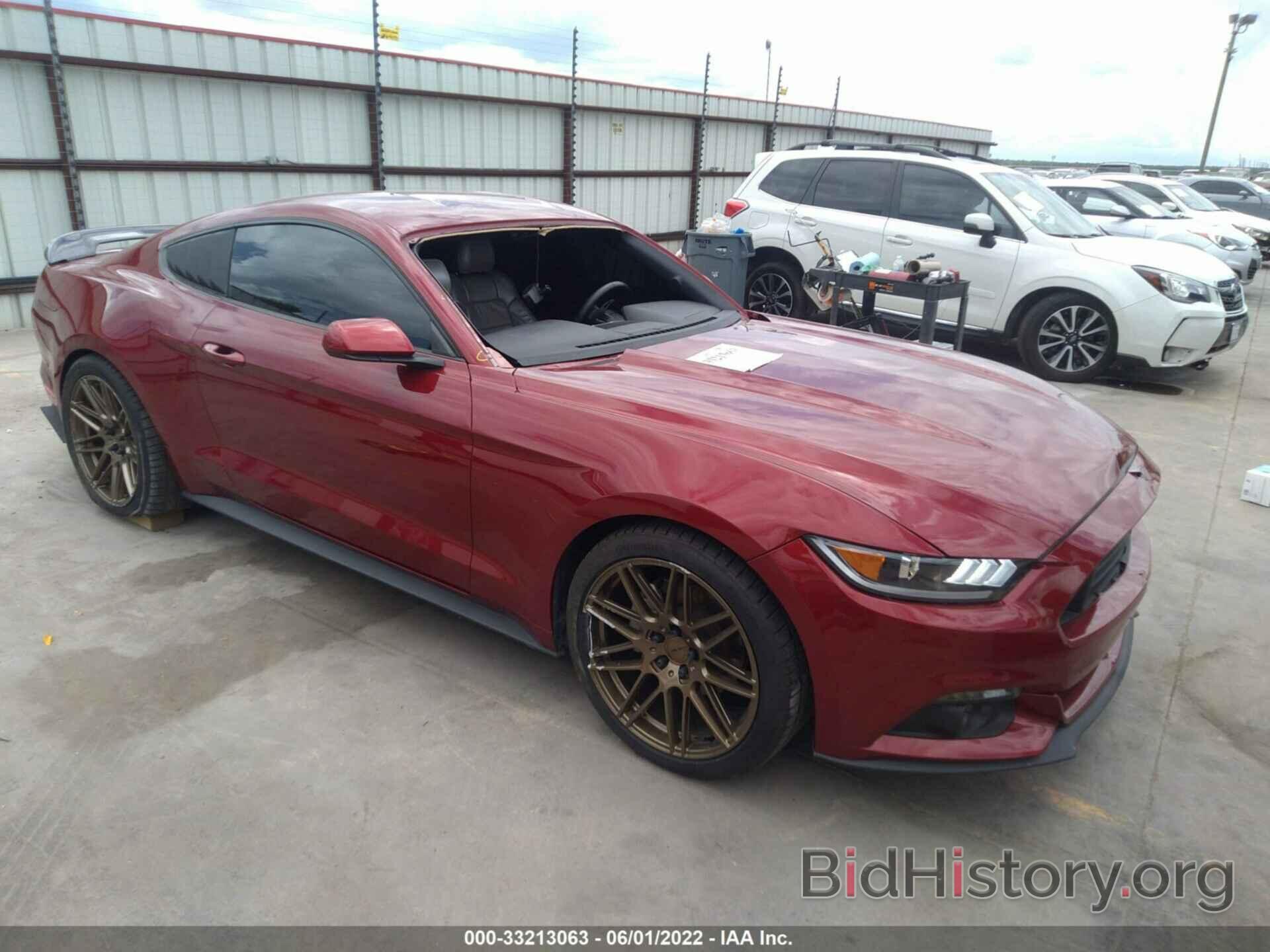 Photo 1FA6P8TH5G5333450 - FORD MUSTANG 2016