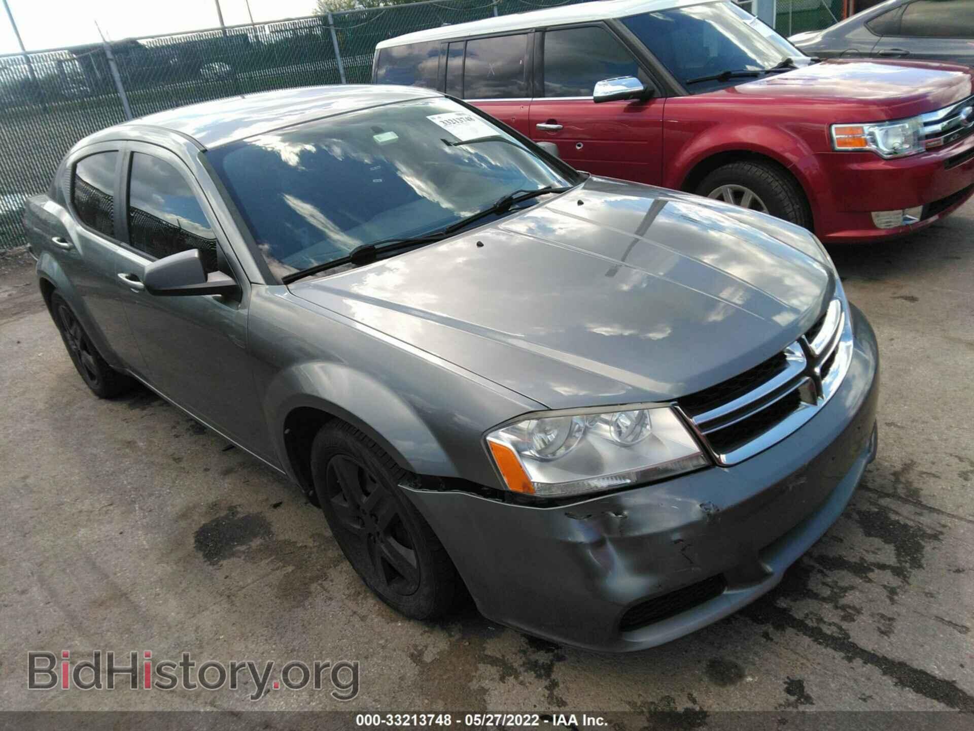 Photo 1C3CDZAB7CN118421 - DODGE AVENGER 2012