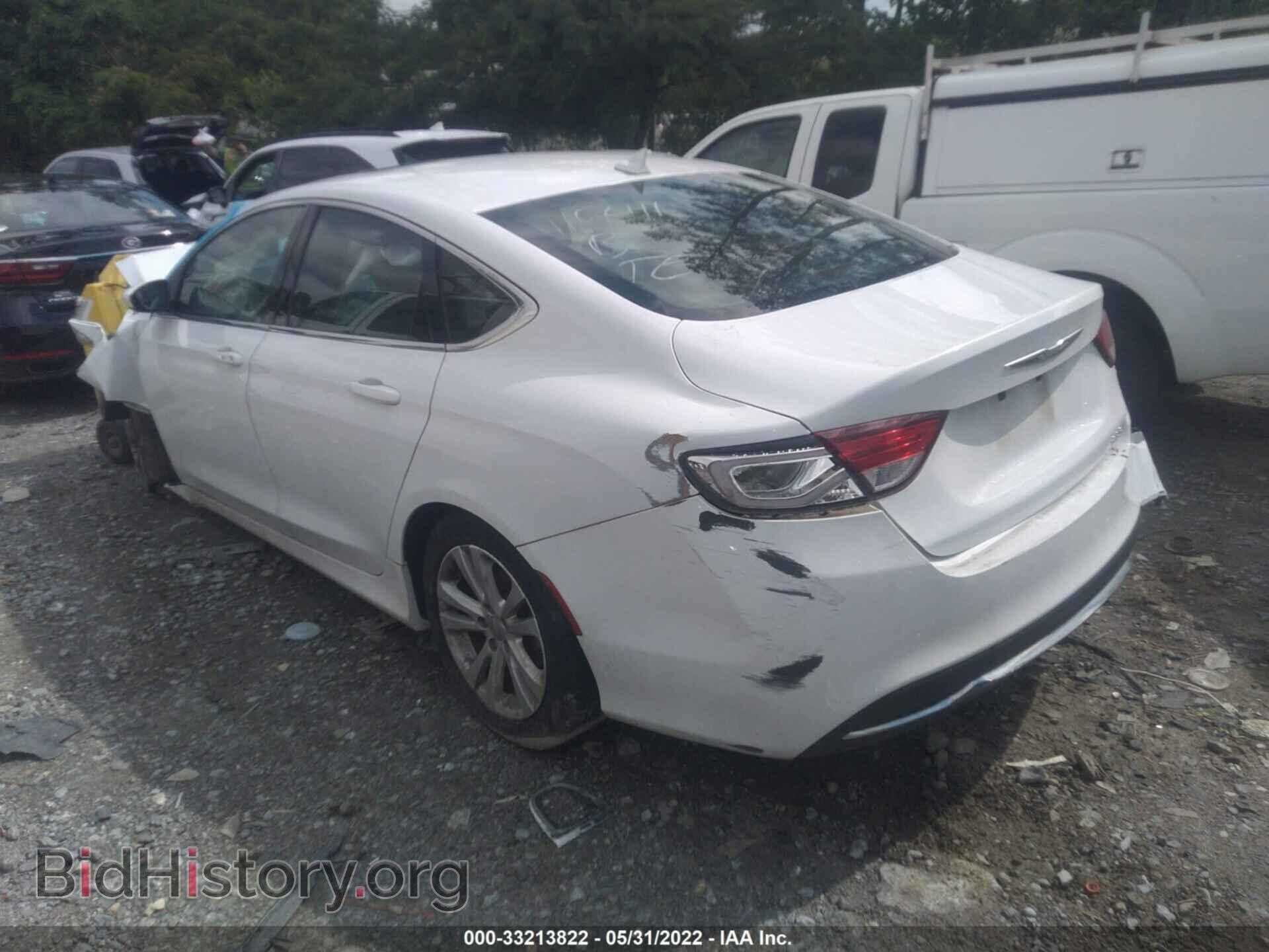 2016 CHRYSLER 200 - VIN: 1C3CCCAB8GN116411 - Фото 3