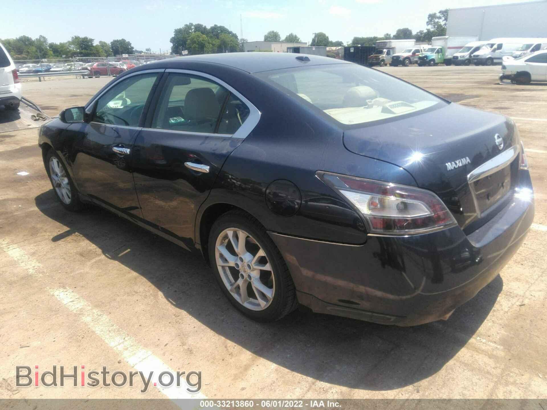 2013 NISSAN MAXIMA - VIN: 1N4AA5AP8DC827118 - Фото 3