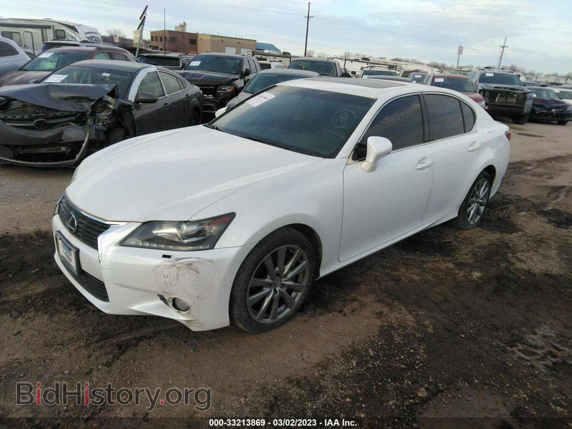 2013 LEXUS GS 350 - VIN: JTHCE1BLXD5015270 - Фото 2