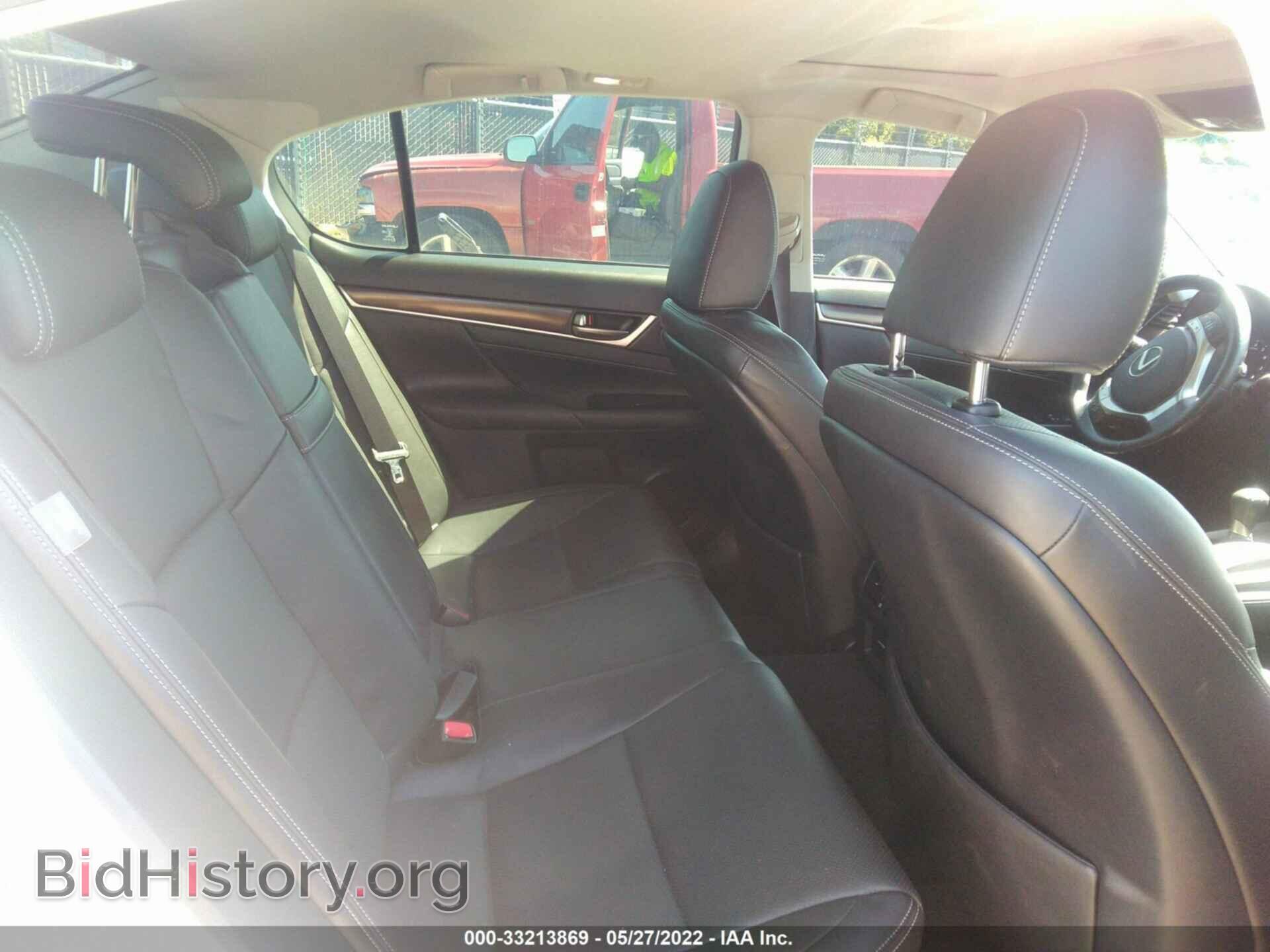 2013 LEXUS GS 350 - VIN: JTHCE1BLXD5015270 - Фото 8