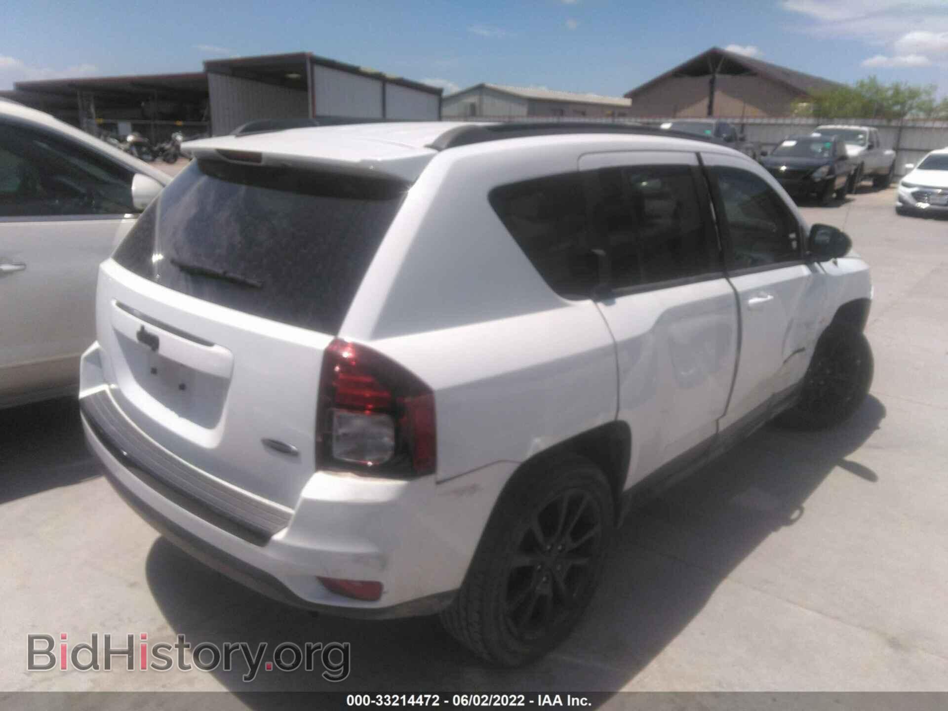 2014 JEEP COMPASS - VIN: 1C4NJCBA3ED825864 - Фото 4