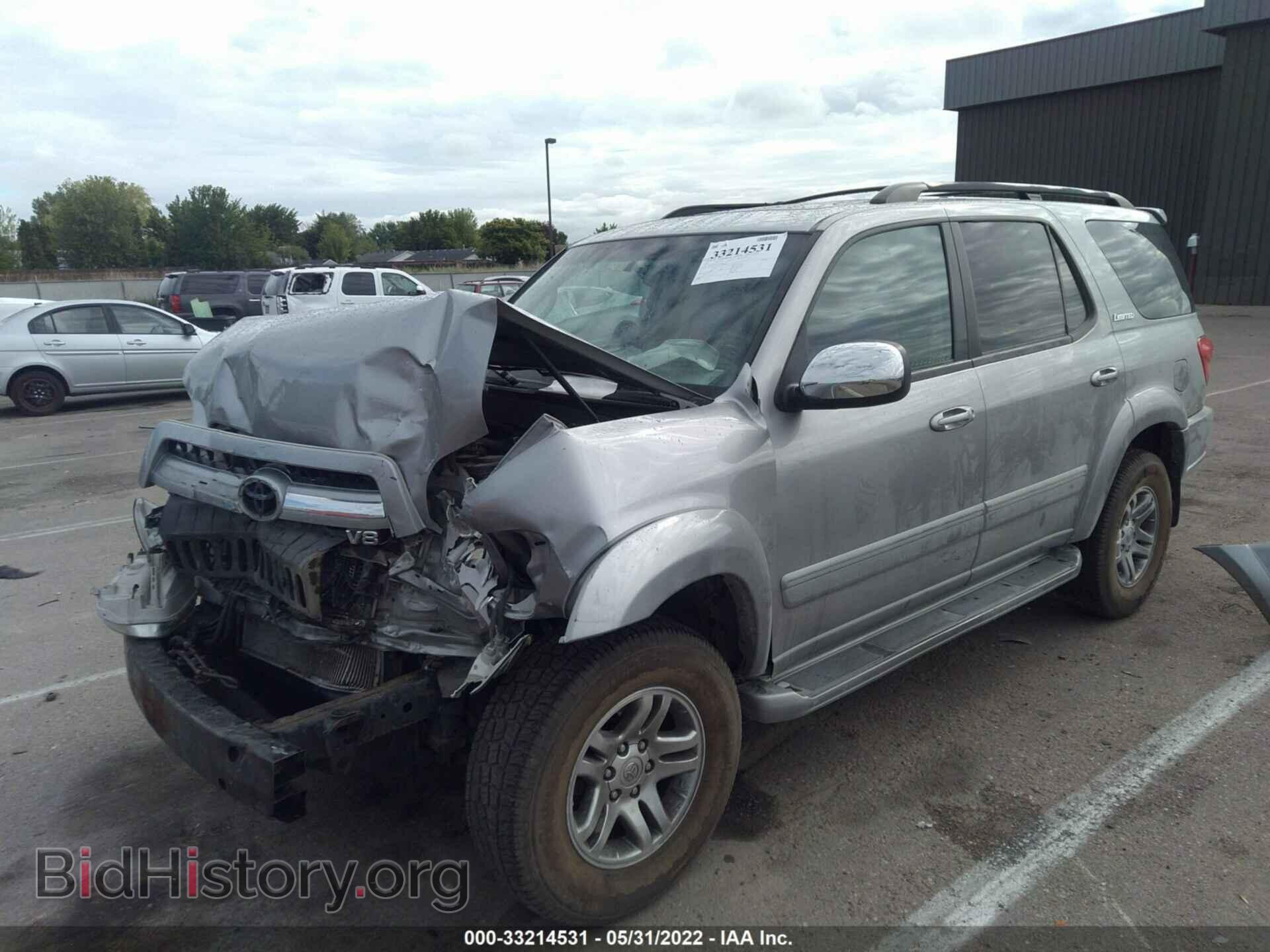 2007 TOYOTA SEQUOIA - VIN: 5TDBT48A07S282653 - Фото 2