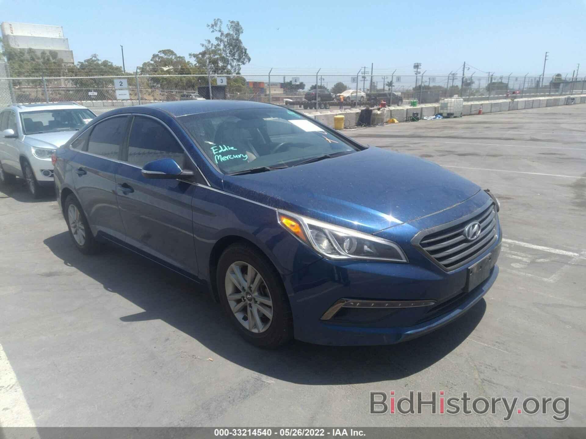 Фотография 5NPE24AA7FH176344 - HYUNDAI SONATA 2015