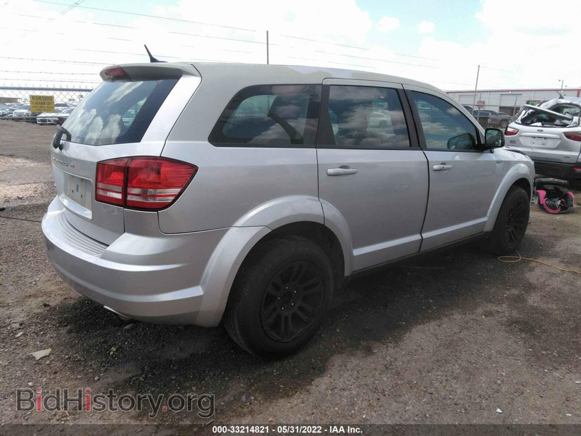 2013 DODGE JOURNEY - VIN: 3C4PDCAB5DT562084 - Фото 4