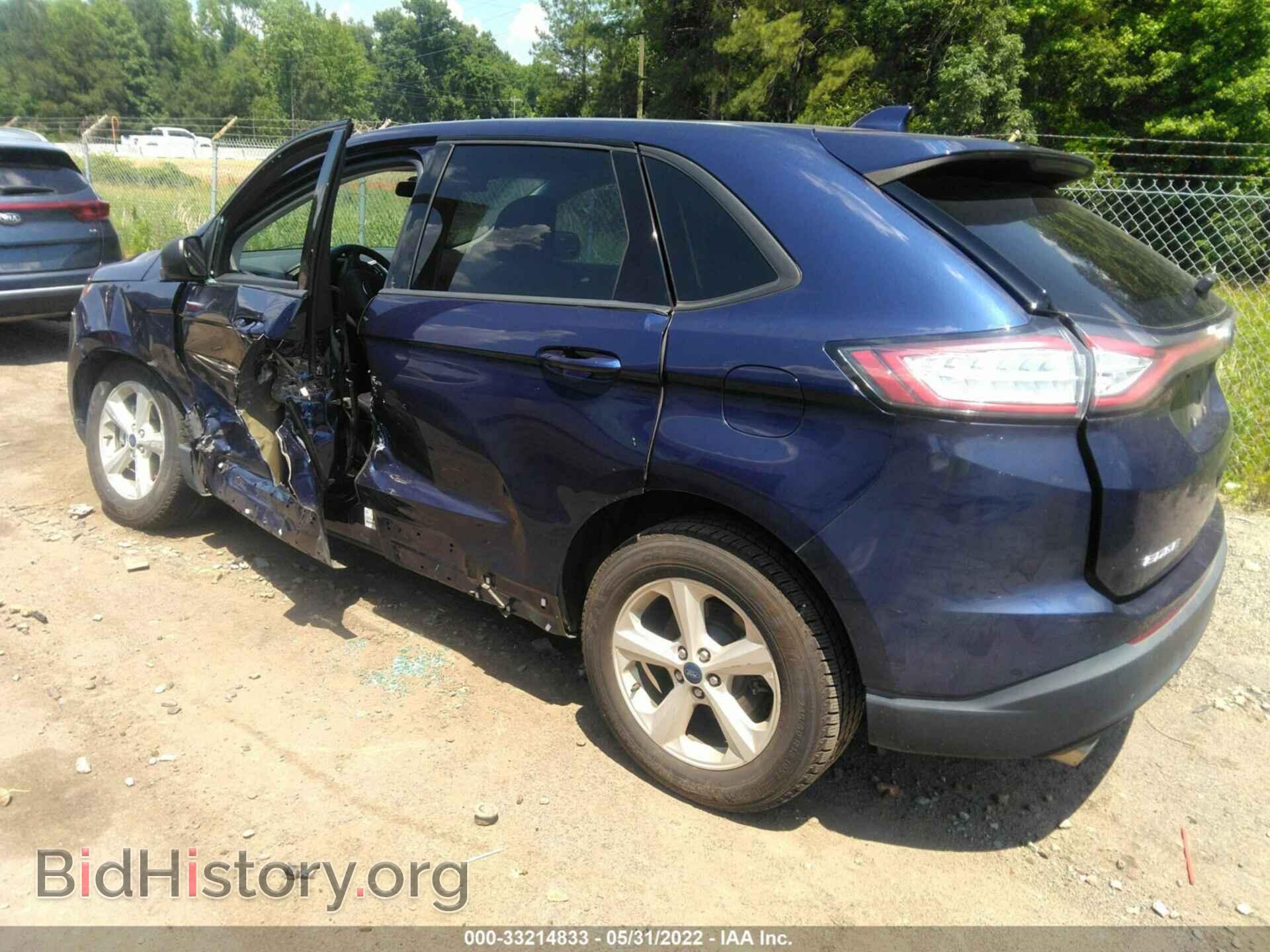 2016 FORD EDGE - VIN: 2FMPK3G97GBC34025 - Фото 3