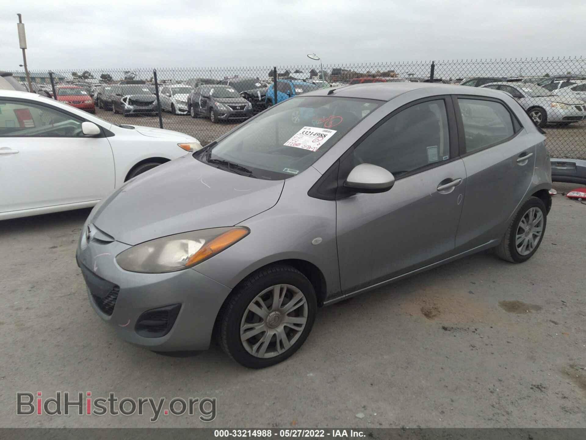 2013 MAZDA MAZDA2 - VIN: JM1DE1KZ6D0164489 - Фото 2