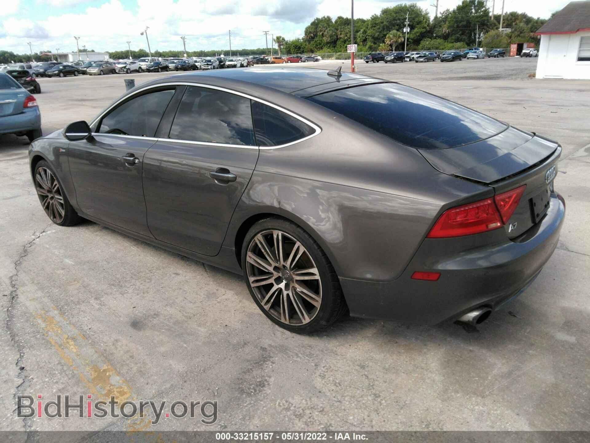 2013 AUDI A7 - VIN: WAUYGAFC8DN059079 - Фото 3