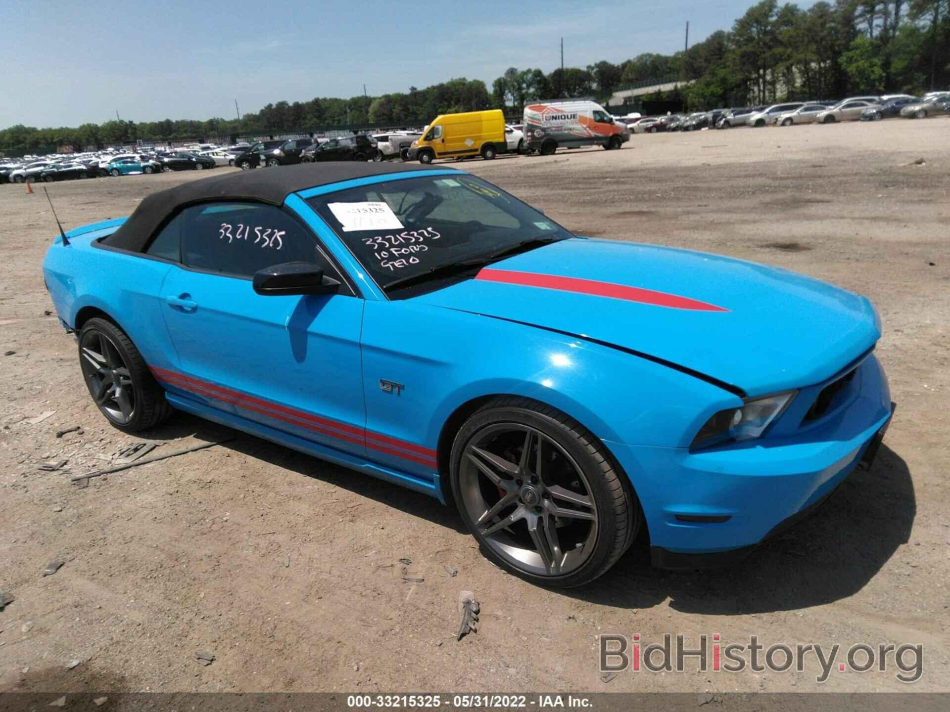 Photo 1ZVBP8FH4A5112107 - FORD MUSTANG 2010