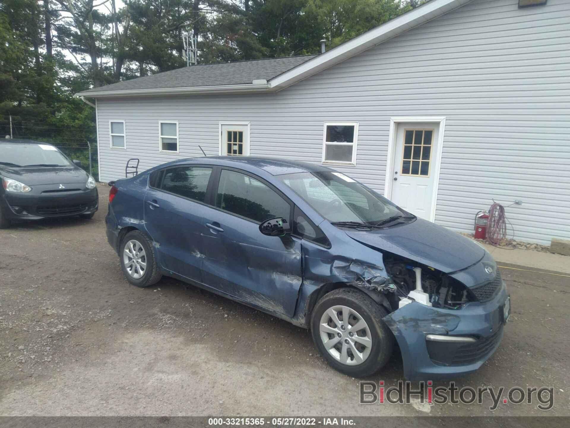 Photo KNADM4A32G6584072 - KIA RIO 2016