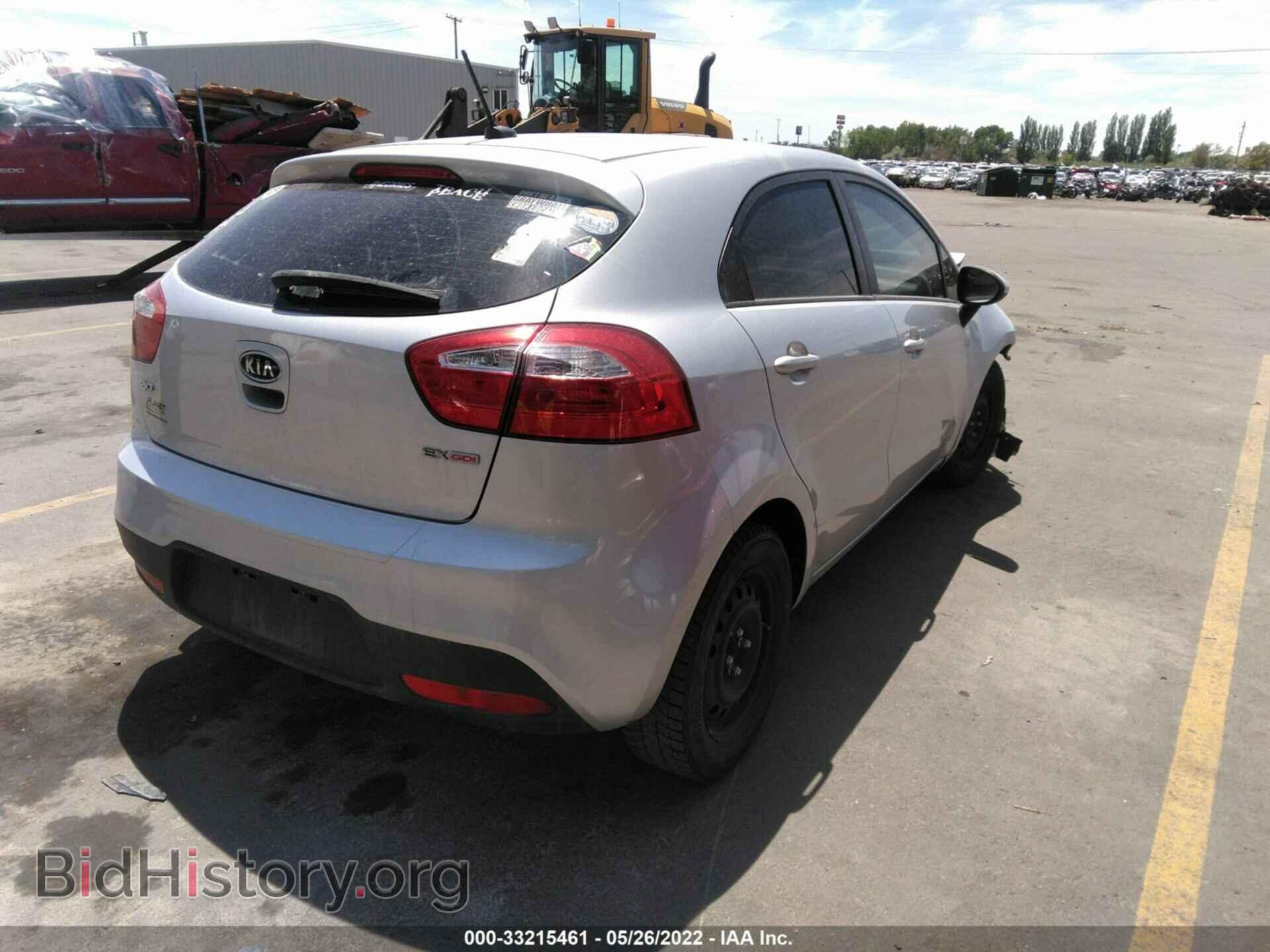 2013 KIA RIO - VIN: KNADN5A31D6104862 - Фото 4