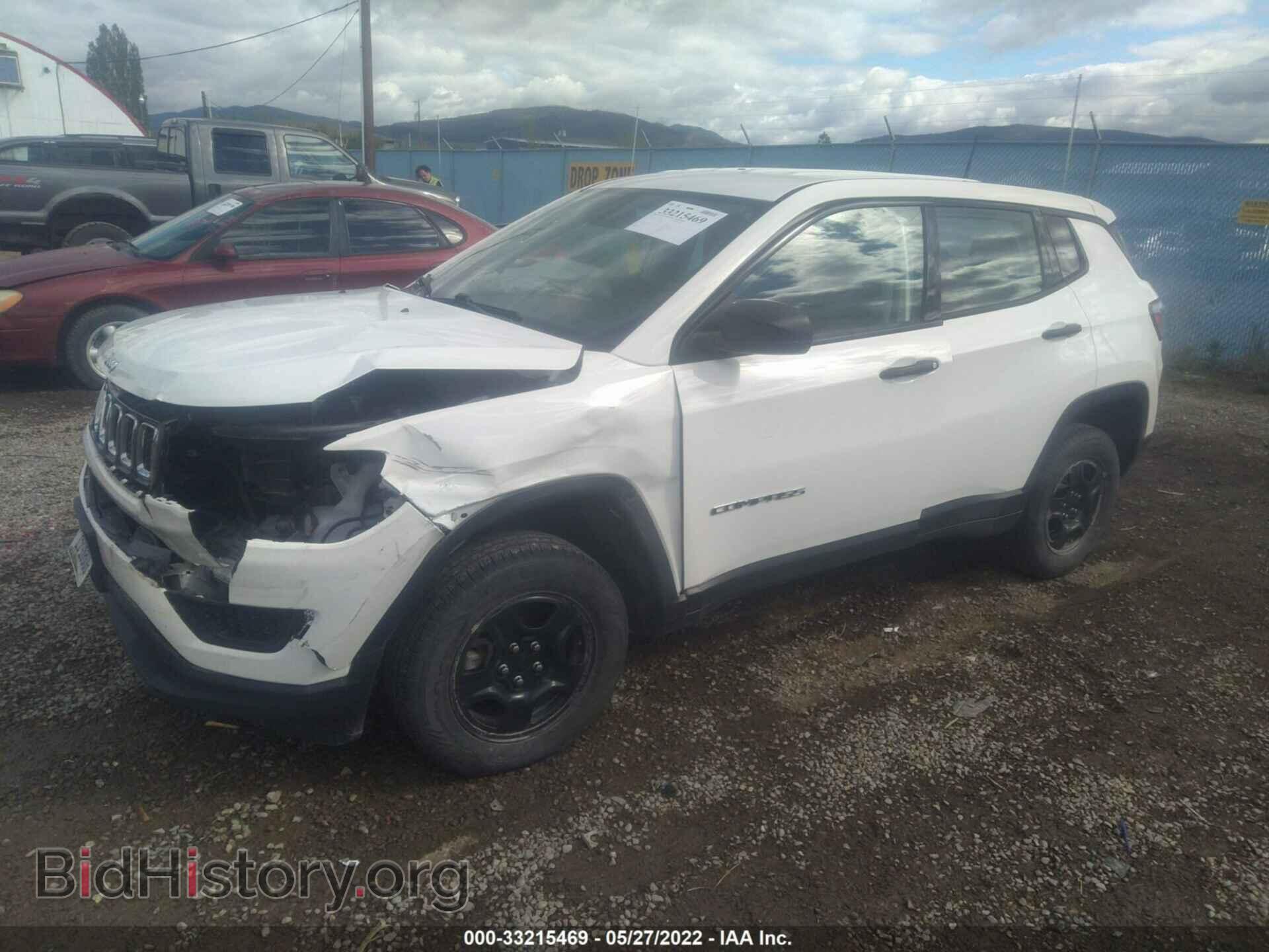 2018 JEEP COMPASS - VIN: 3C4NJDAB3JT360684 - Фото 2