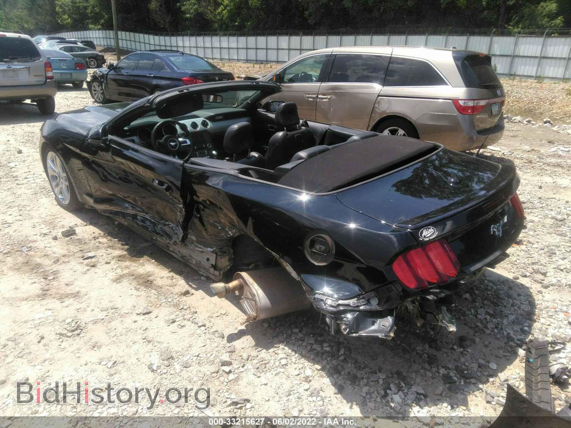2017 FORD MUSTANG - VIN: 1FATP8UH6H5270250 - Фото 3
