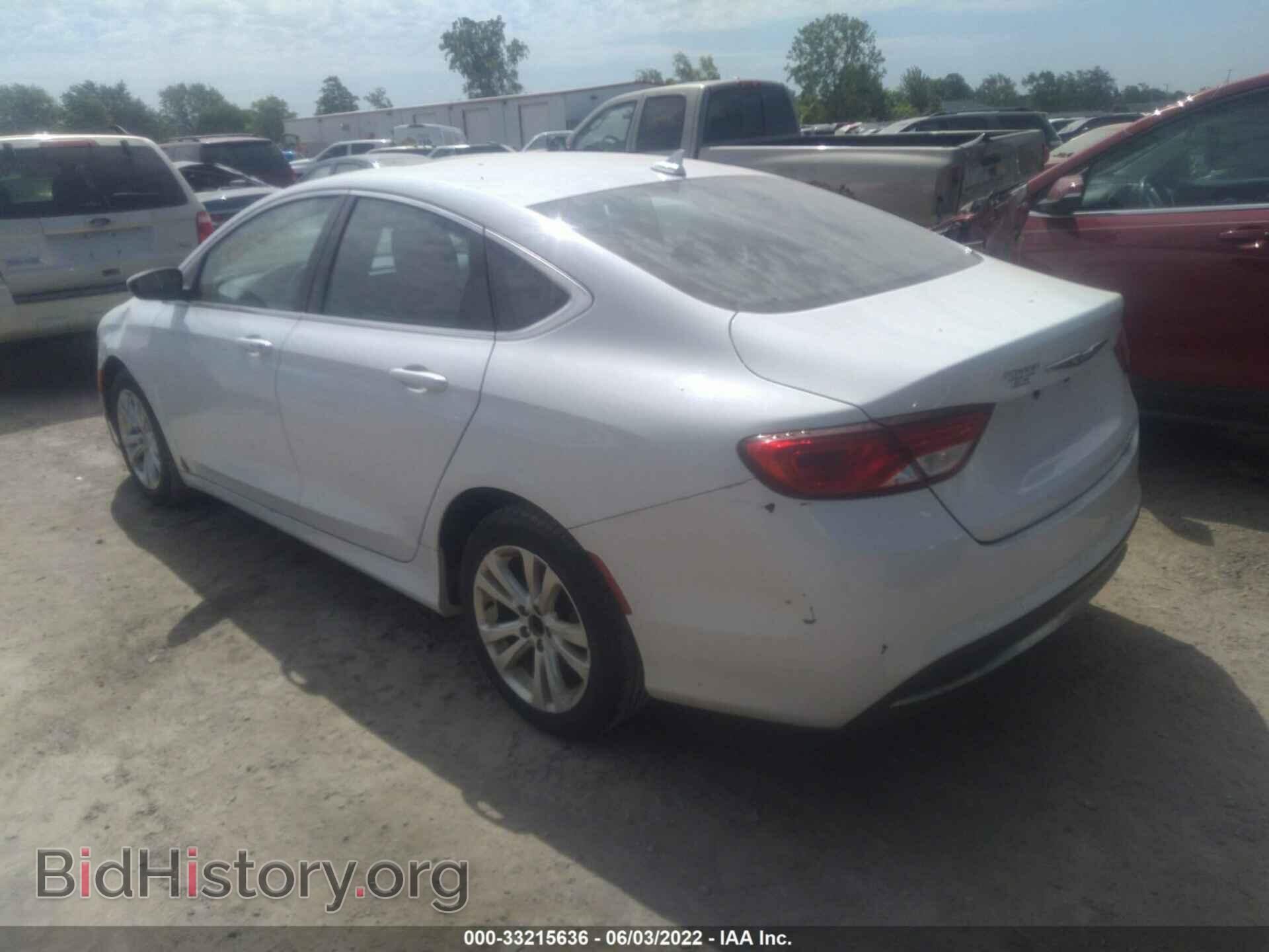 2015 CHRYSLER 200 - VIN: 1C3CCCAB0FN592764 - Фото 3