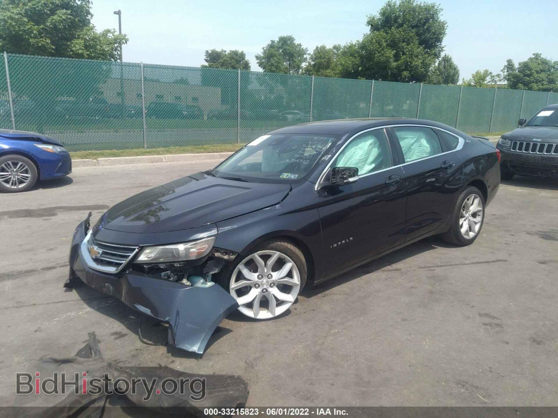 2014 CHEVROLET IMPALA - VIN: 2G1125S30E9205942 - Фото 2