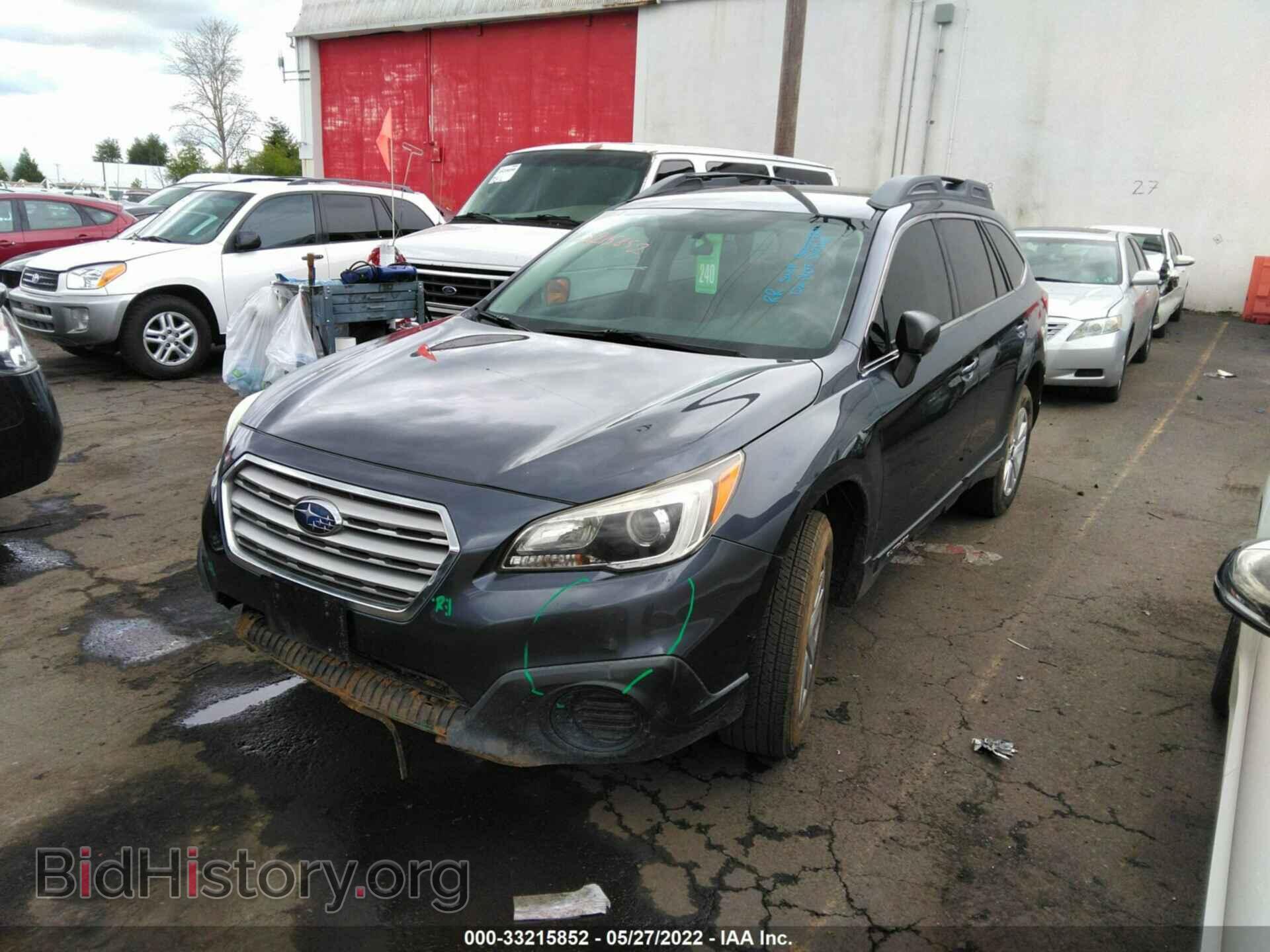 2017 SUBARU OUTBACK - VIN: 4S4BSAAC5H3301466 - Фото 2