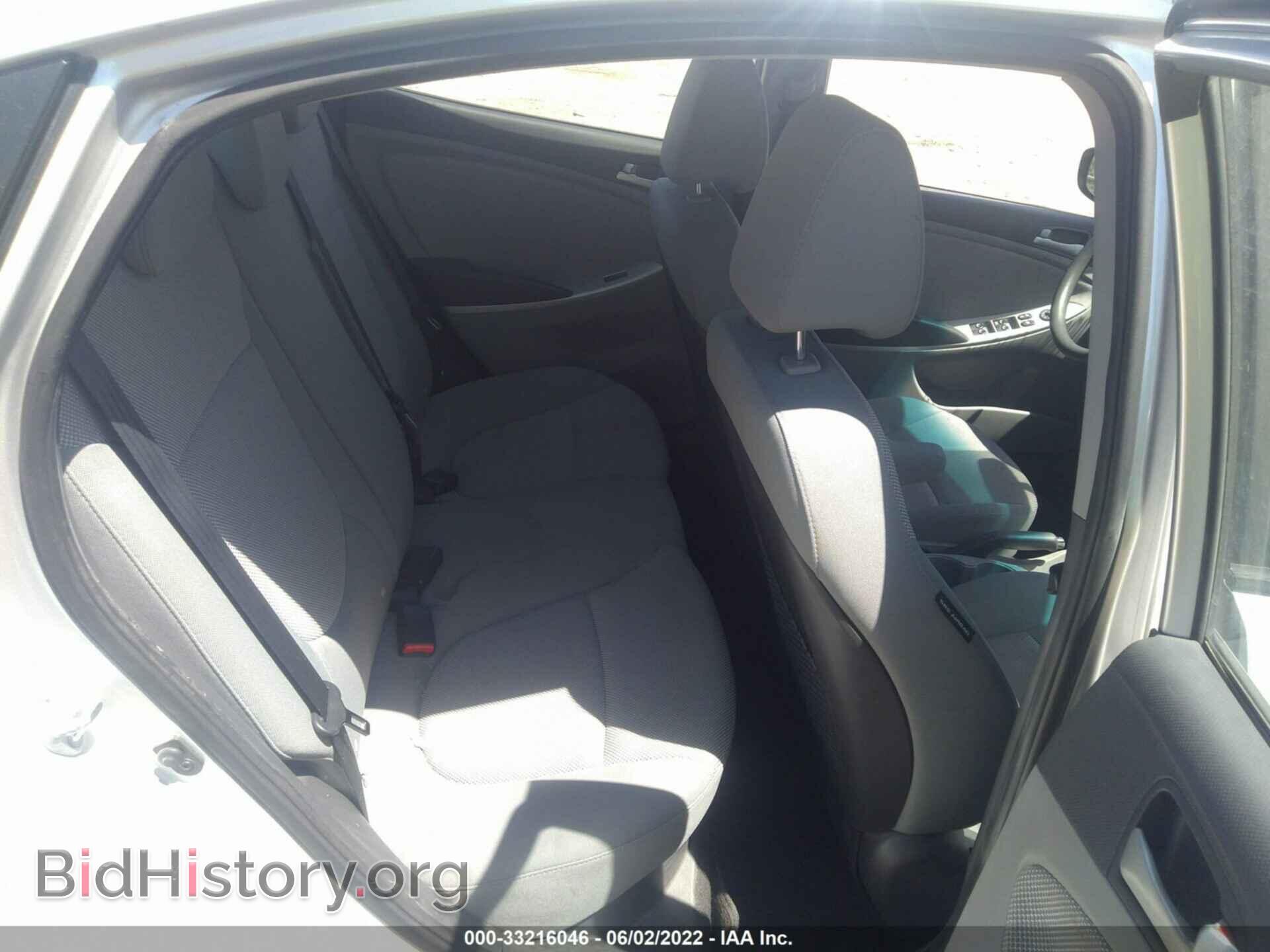 2013 HYUNDAI ACCENT - VIN: KMHCT4AEXDU342197 - Фото 8