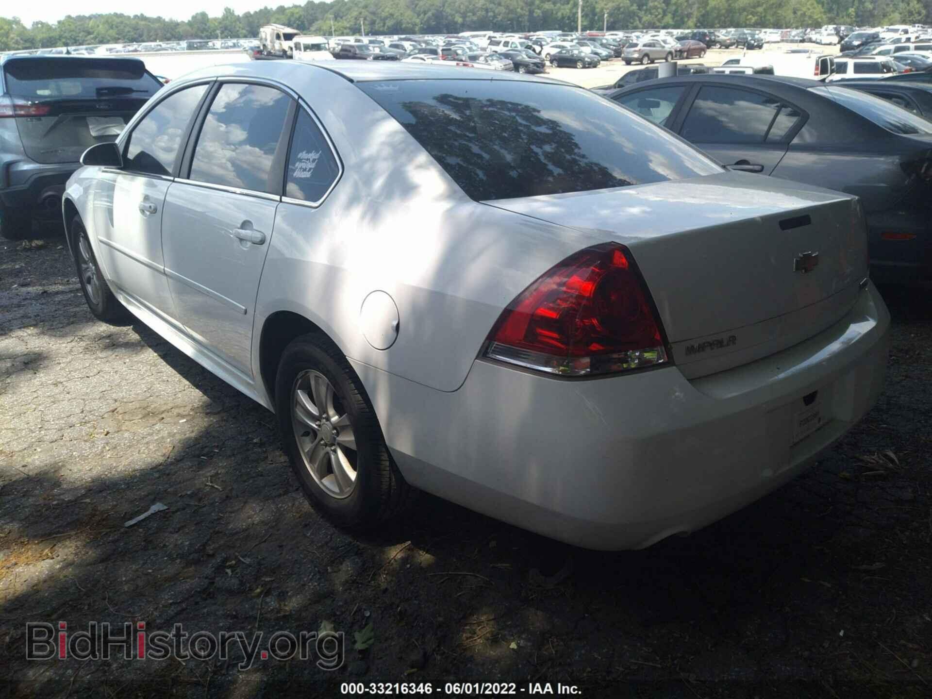 2012 CHEVROLET IMPALA - VIN: 2G1WF5E32C1214918 - Фото 3