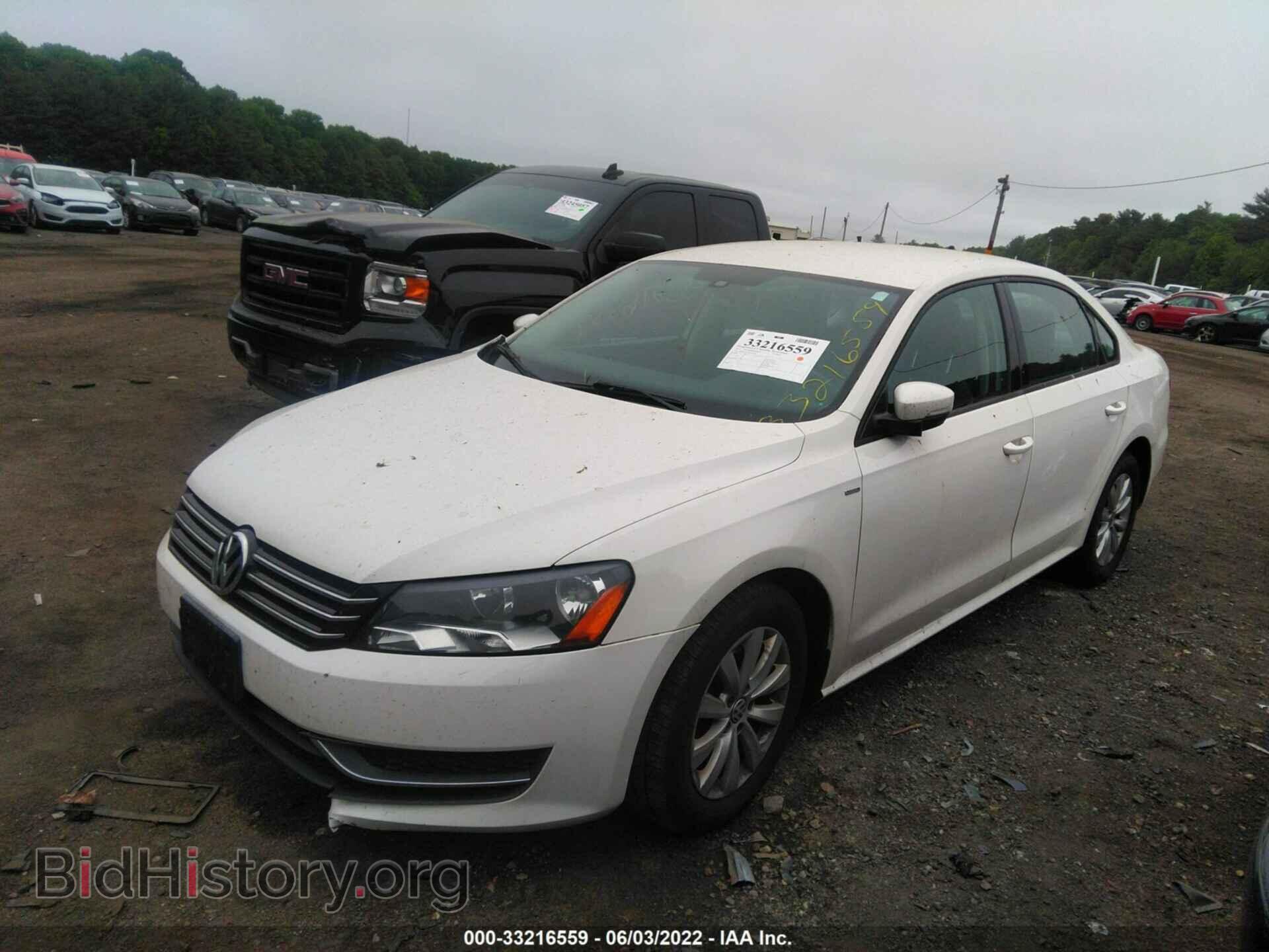 2015 VOLKSWAGEN PASSAT - VIN: 1VWAT7A35FC100502 - Фото 2