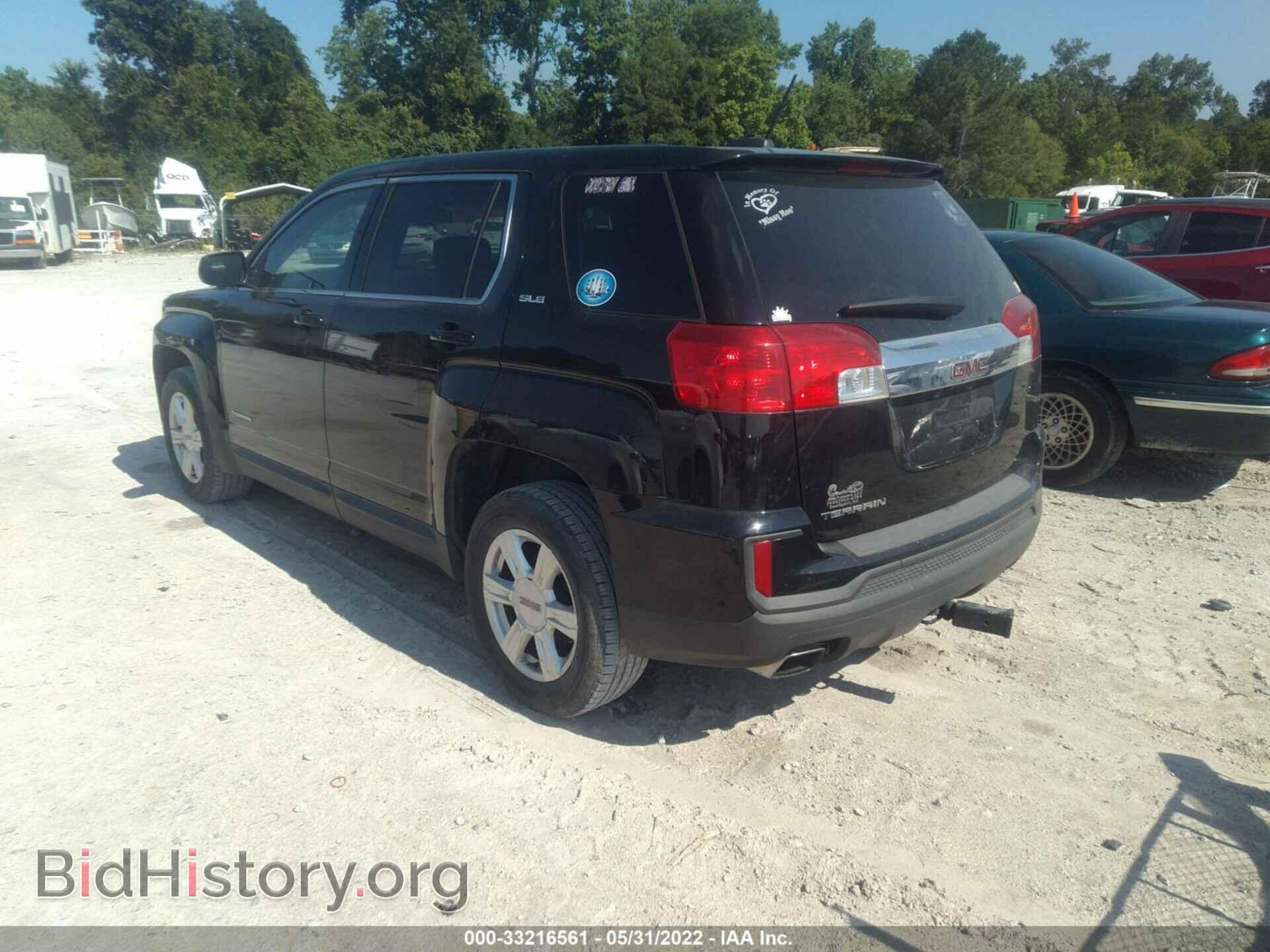 2016 GMC TERRAIN - VIN: 2GKALMEK0G6309955 - Фото 3